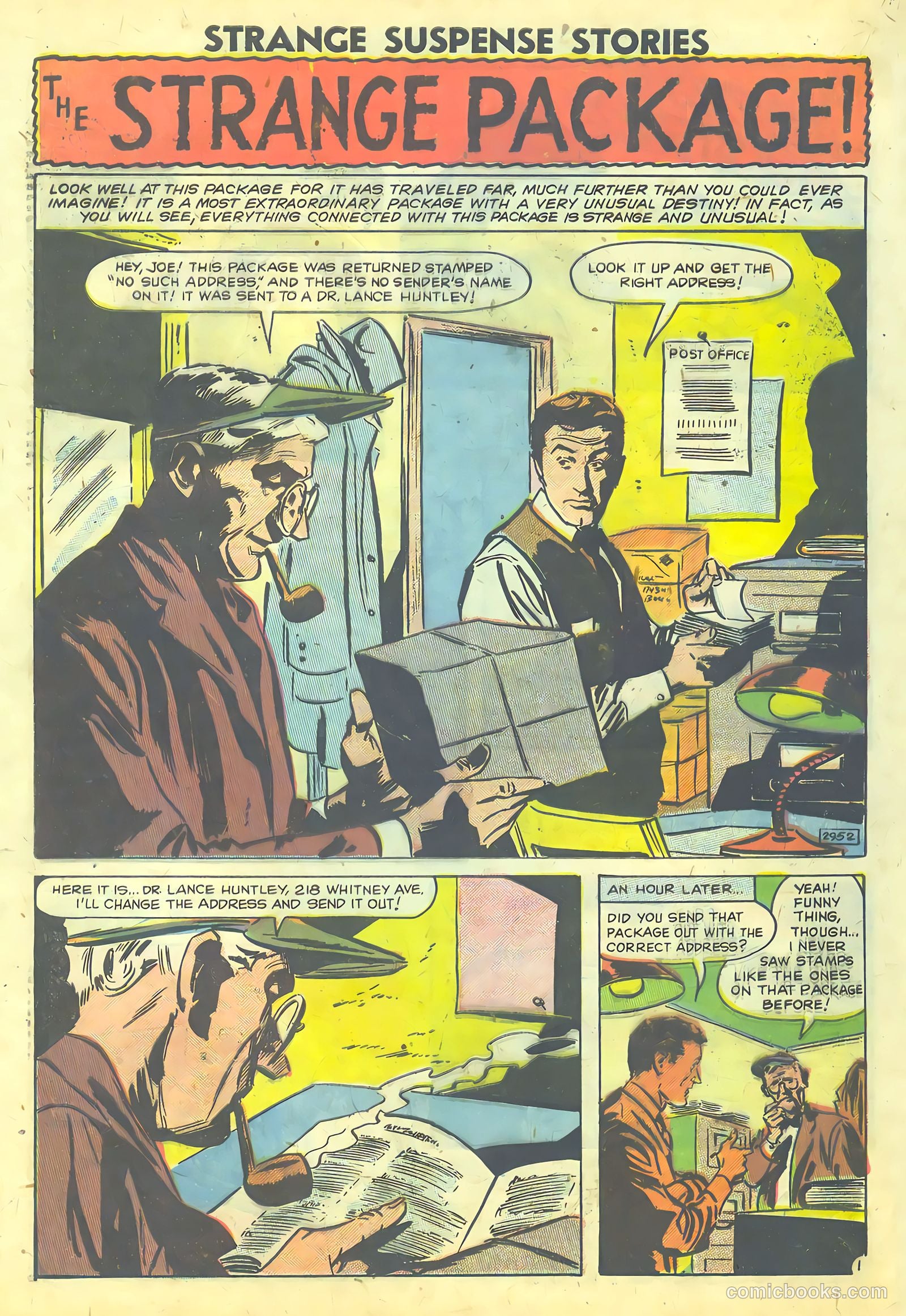 Strange Suspense Stories #36 — page 60 of 68