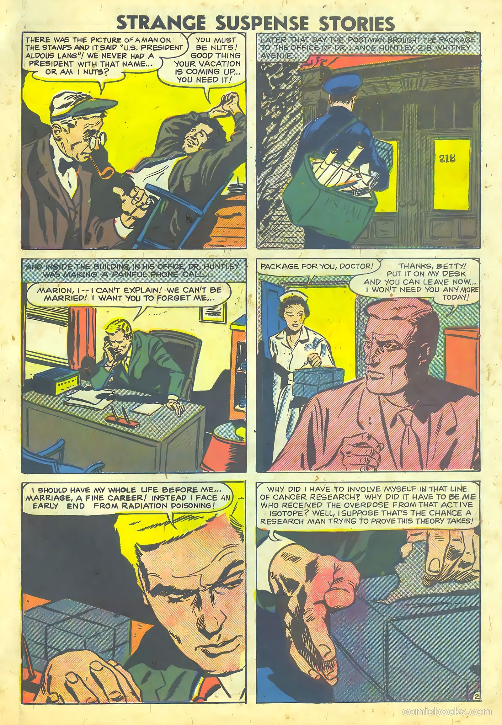 Strange Suspense Stories #36 — page 61 of 68