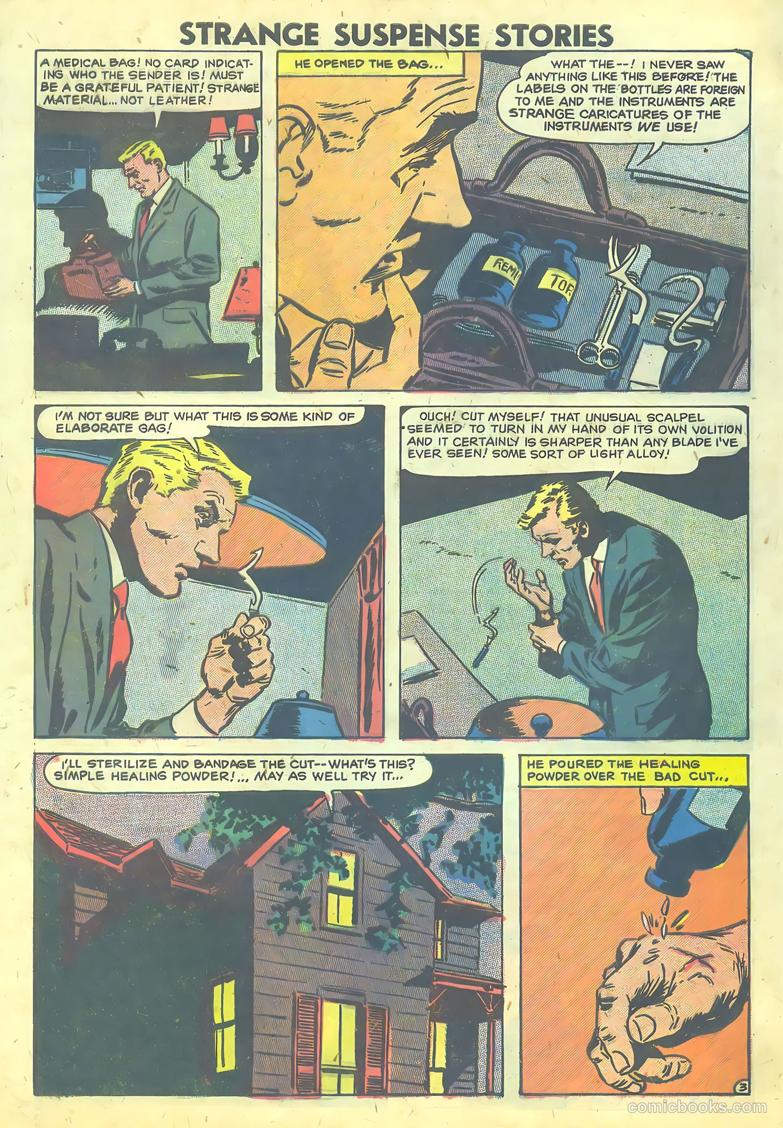 Strange Suspense Stories #36 — page 62 of 68