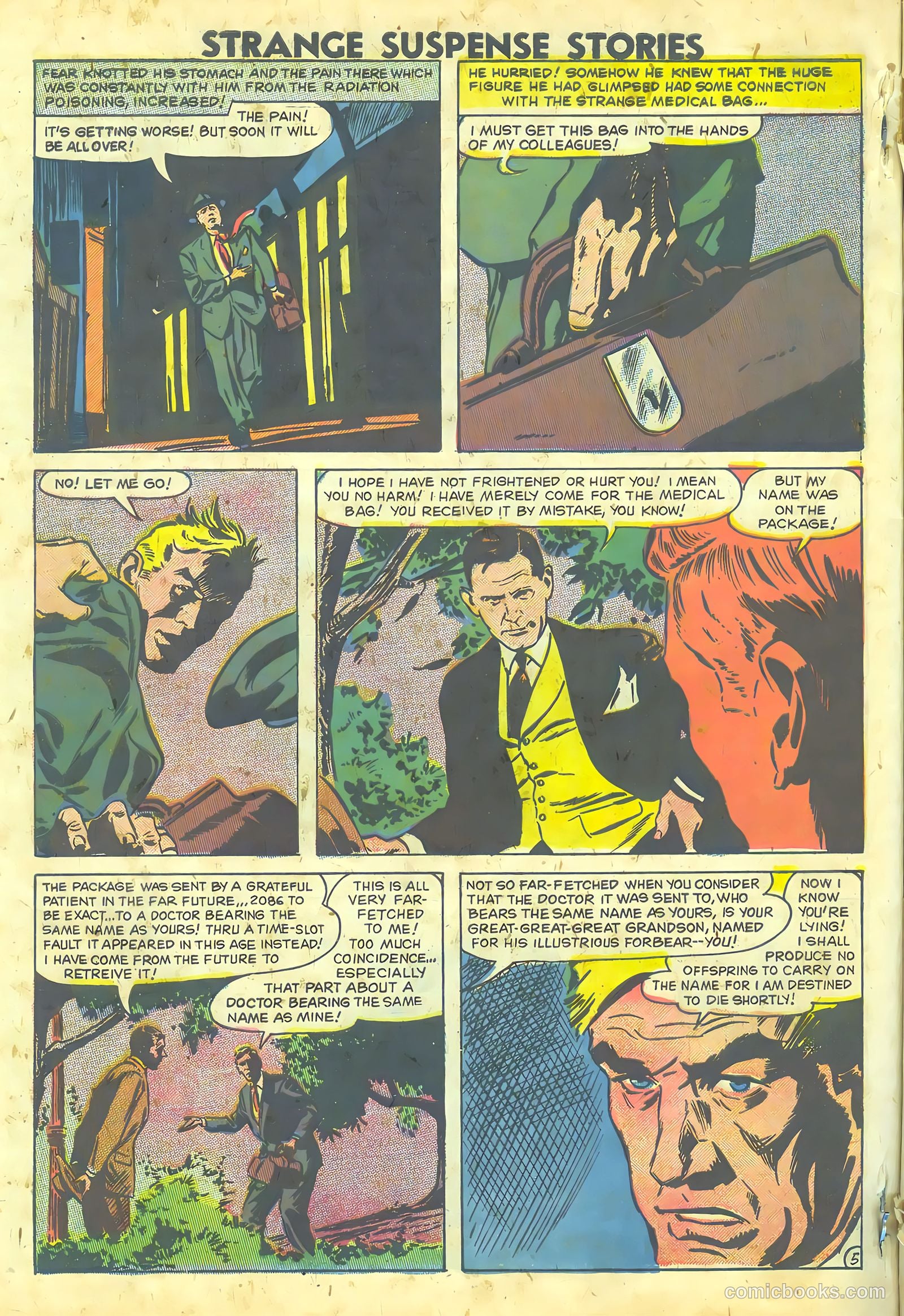 Strange Suspense Stories #36 — page 64 of 68