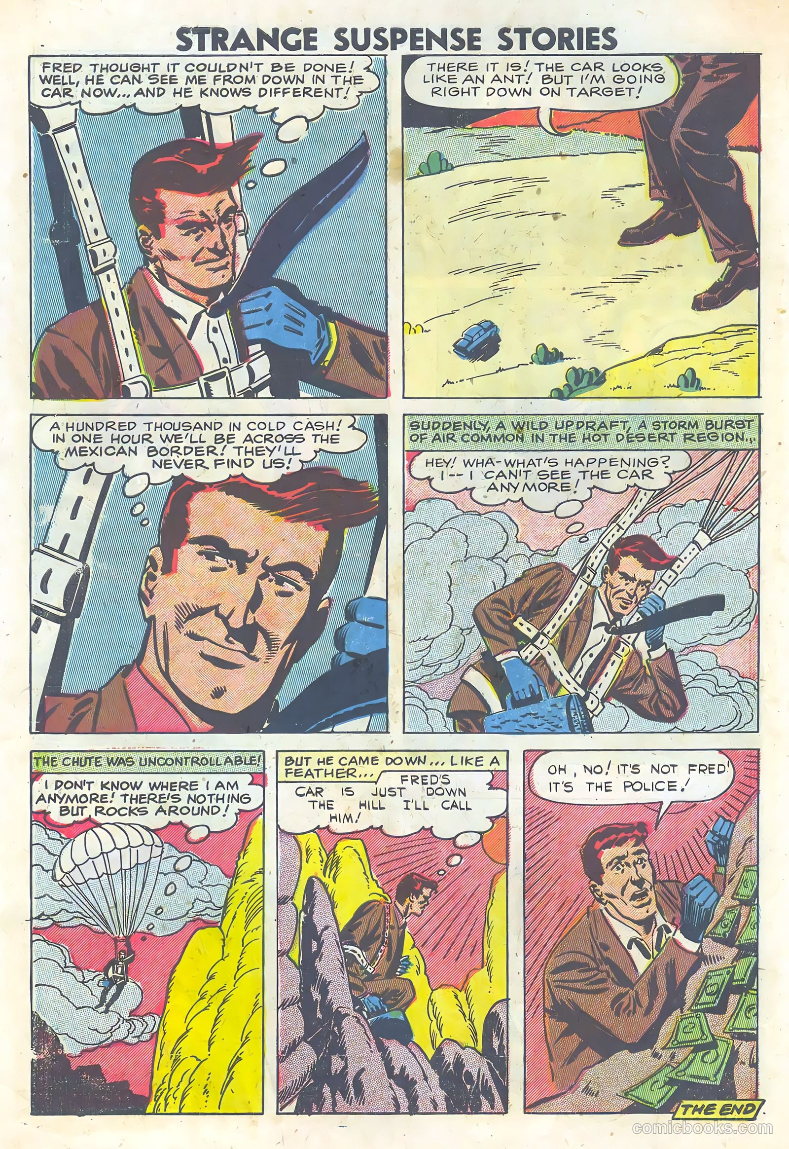 Strange Suspense Stories #37 — page 10 of 36