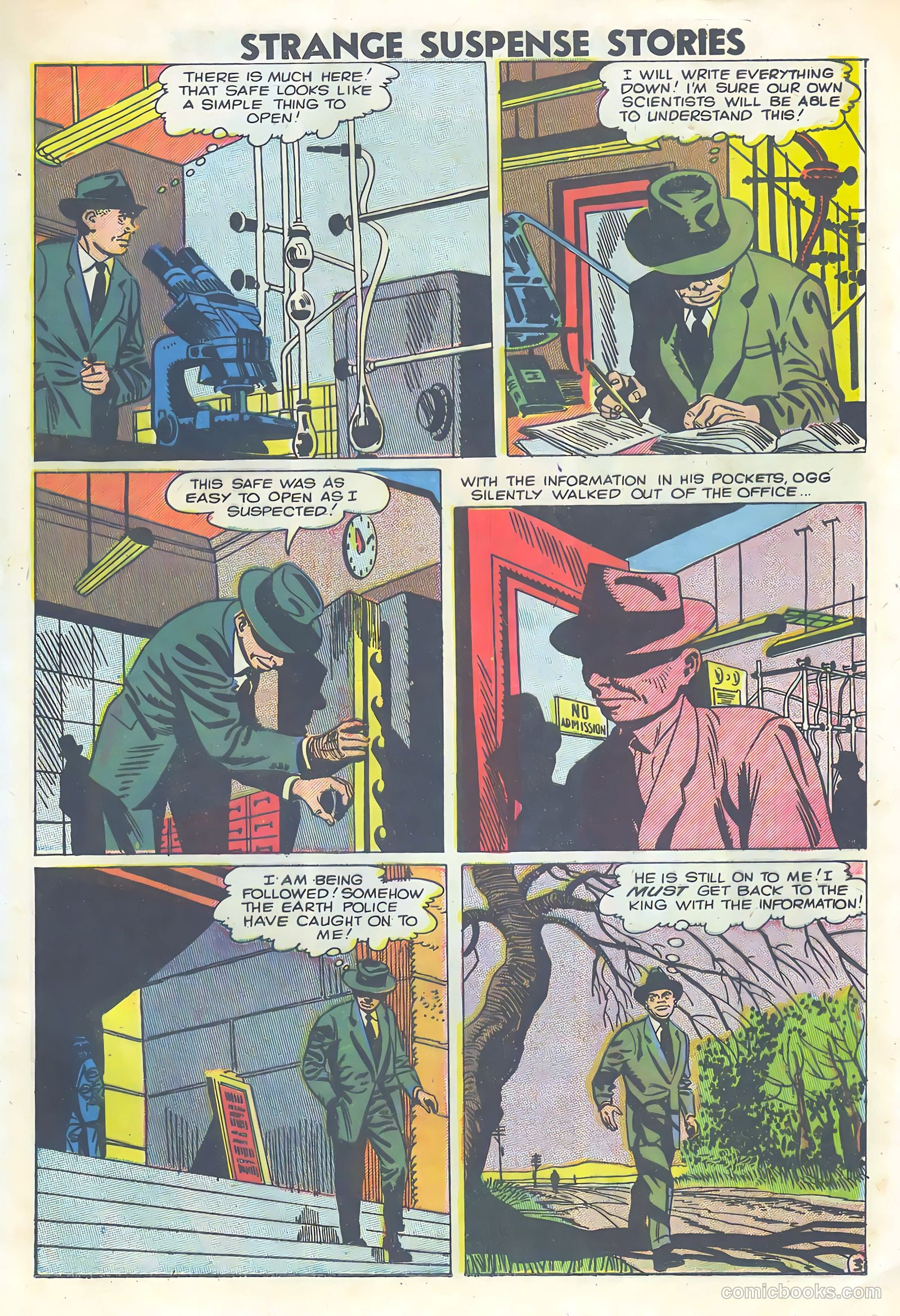 Strange Suspense Stories #37 — page 13 of 36