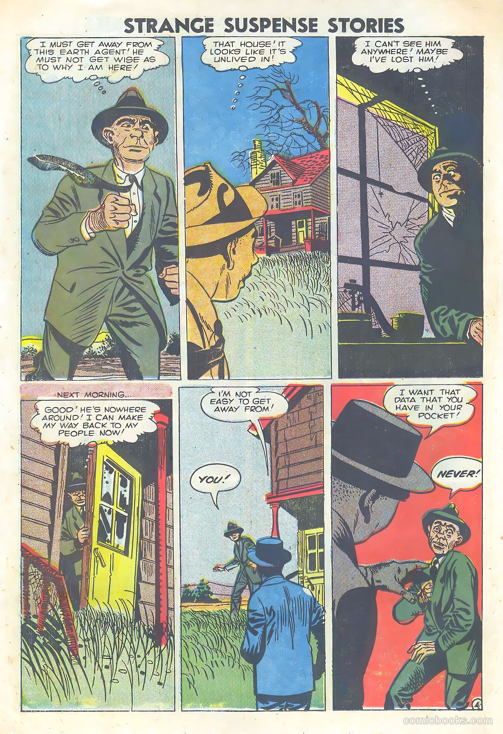 Strange Suspense Stories #37 — page 14 of 36