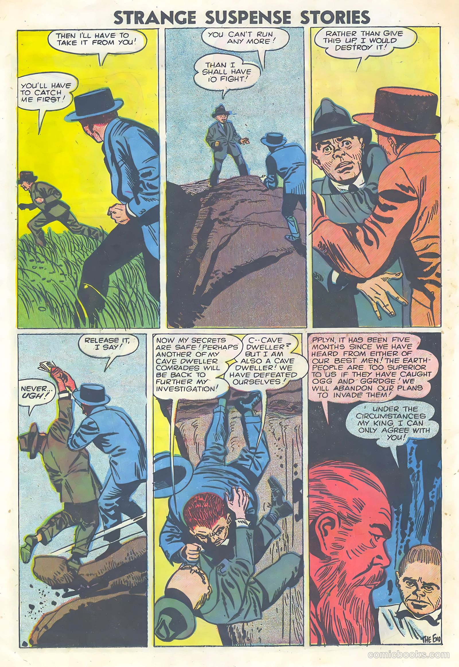 Strange Suspense Stories #37 — page 16 of 36