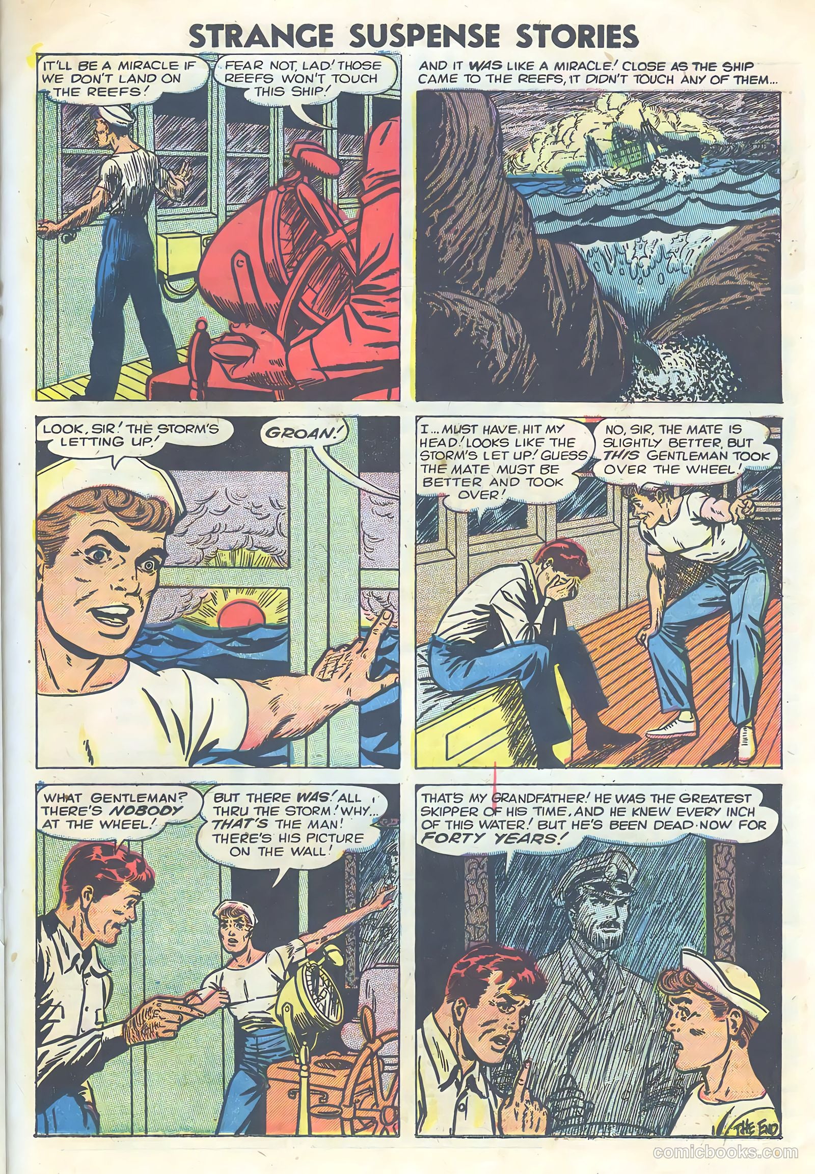 Strange Suspense Stories #37 — page 21 of 36