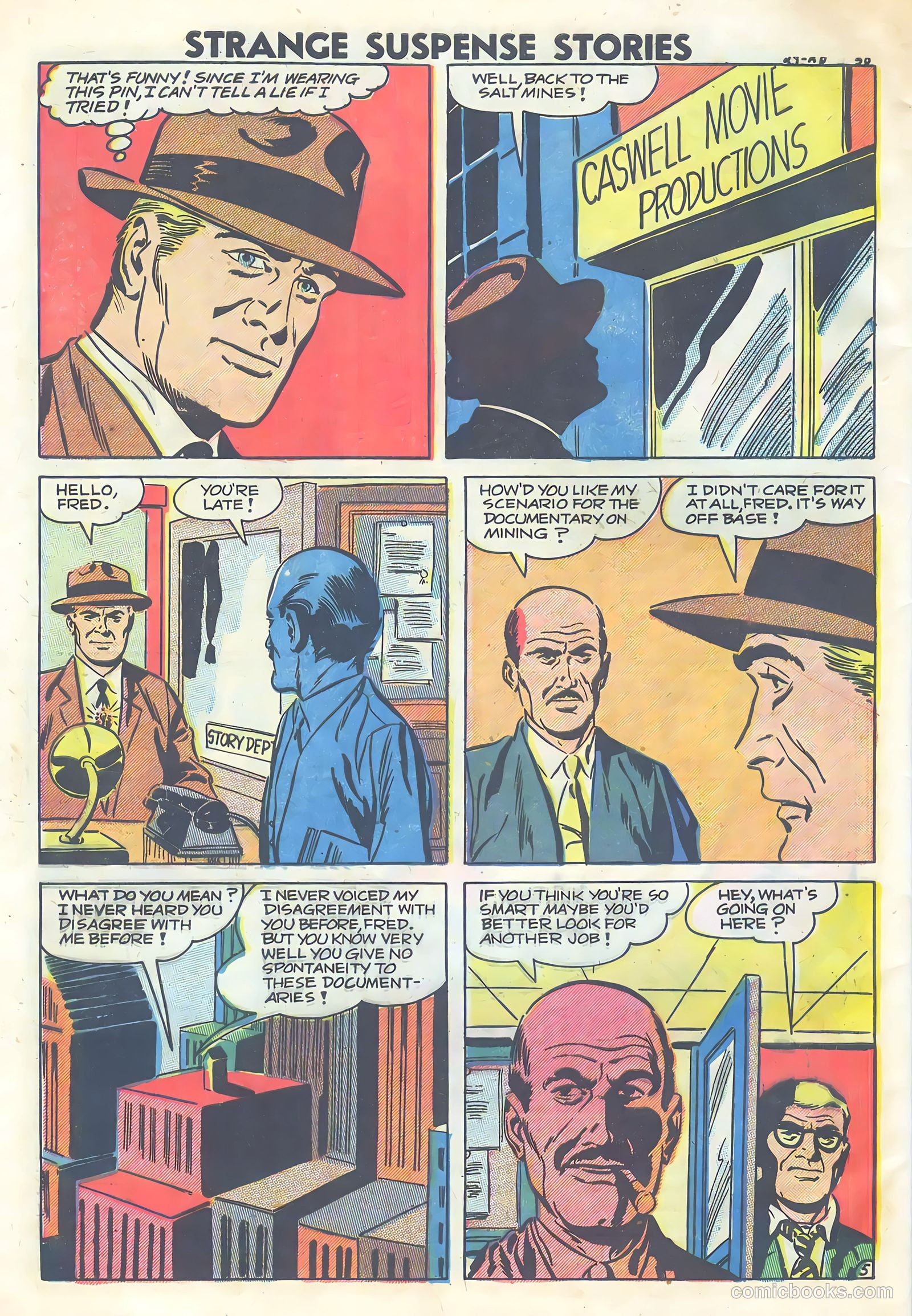 Strange Suspense Stories #37 — page 32 of 36