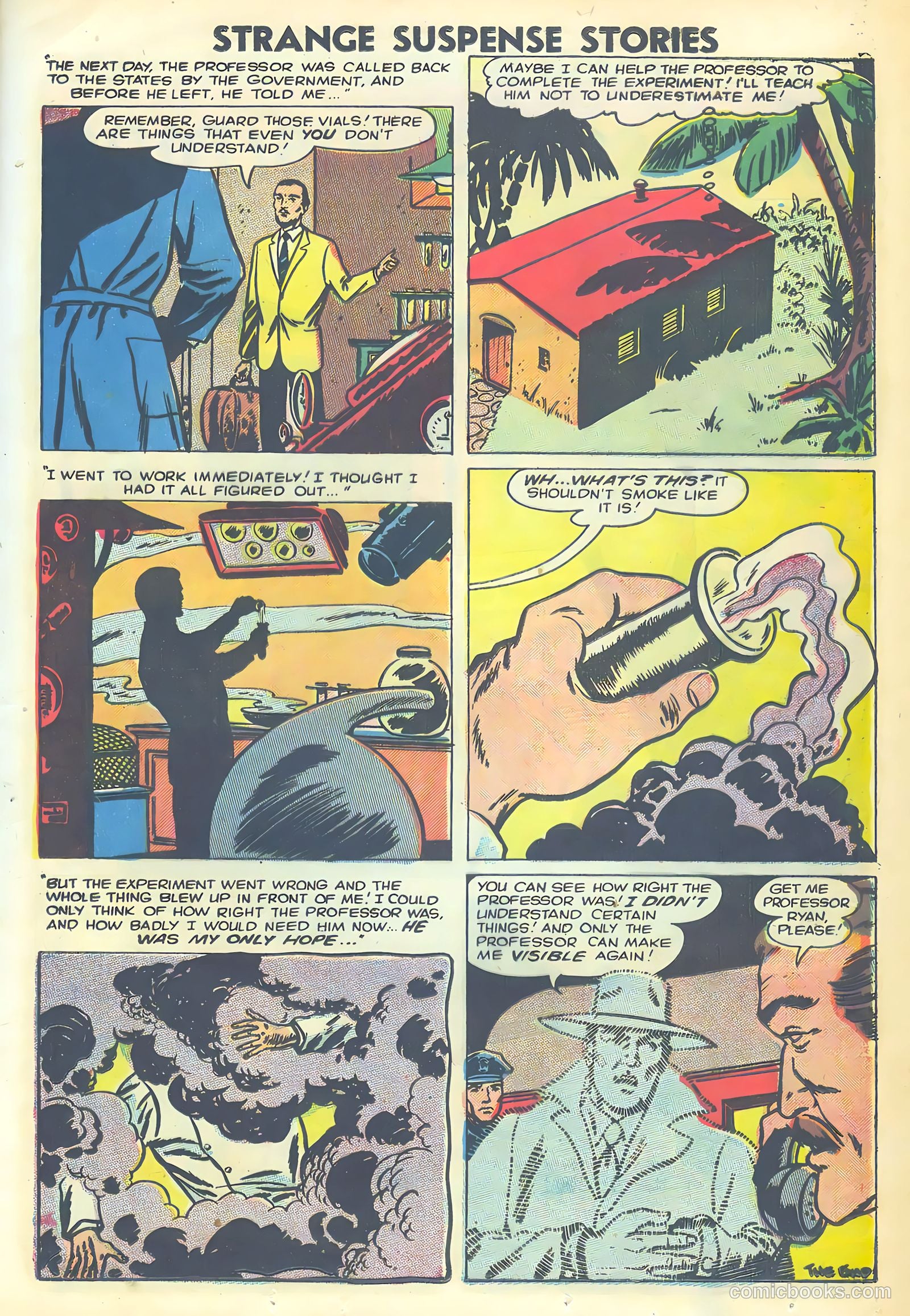 Strange Suspense Stories #38 — page 13 of 36
