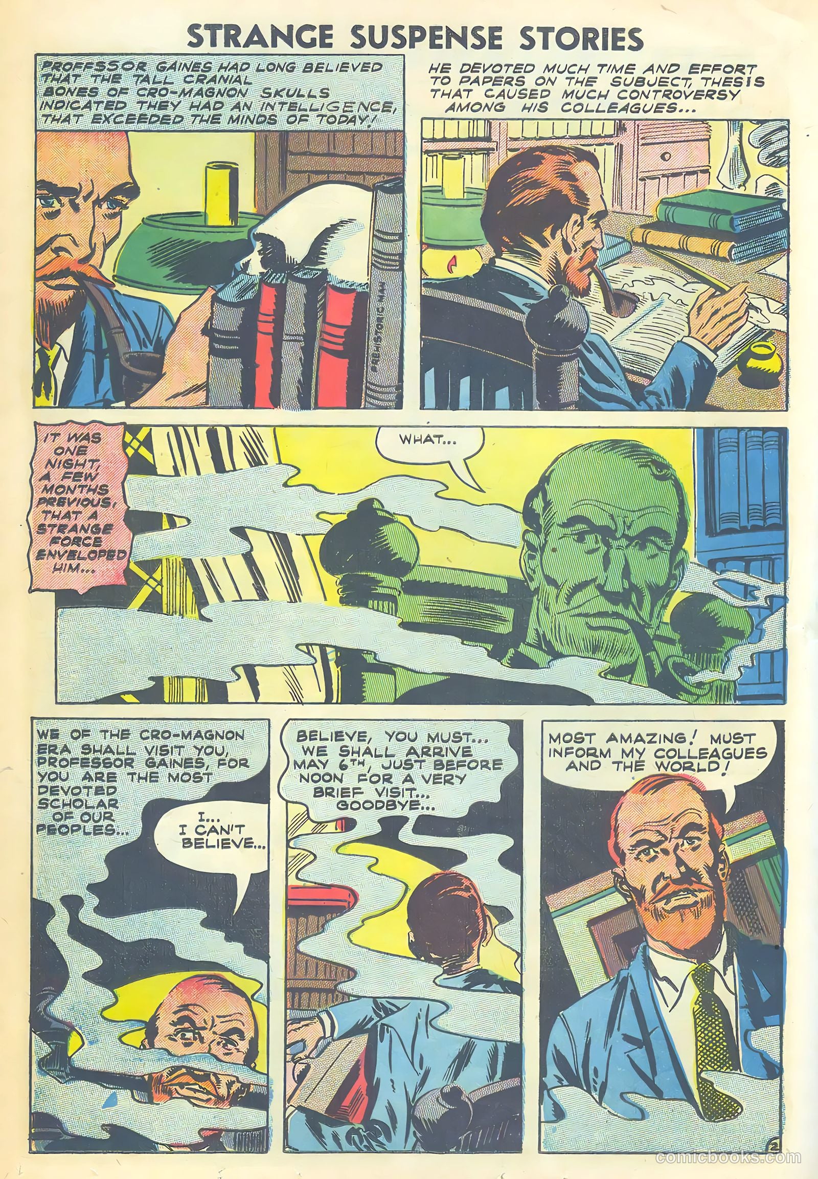 Strange Suspense Stories #38 — page 16 of 36