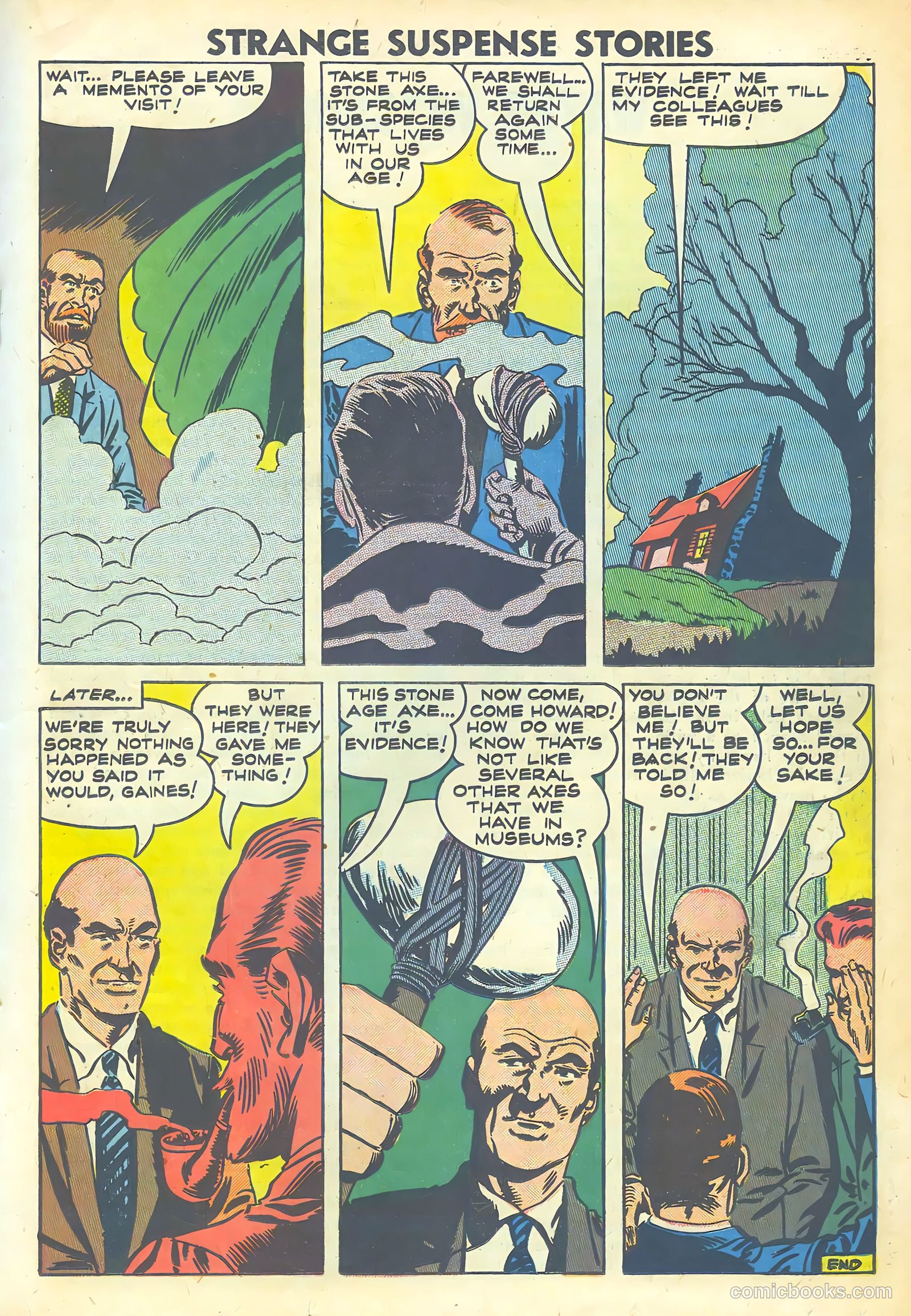 Strange Suspense Stories #38 — page 19 of 36