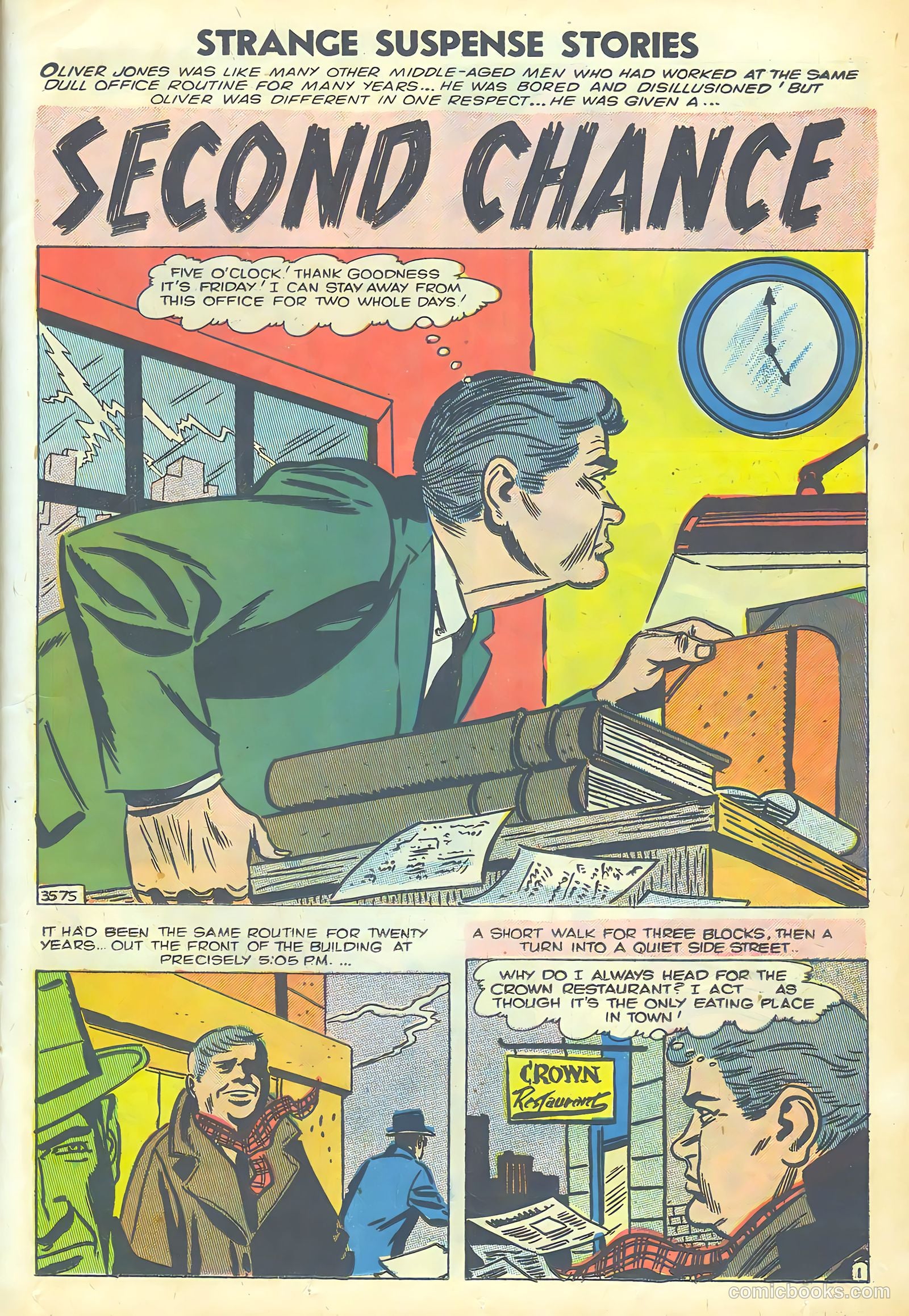 Strange Suspense Stories #38 — page 23 of 36