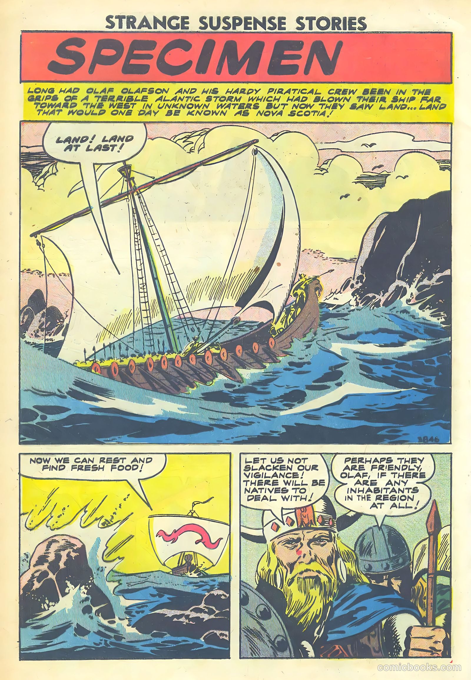 Strange Suspense Stories #38 — page 28 of 36