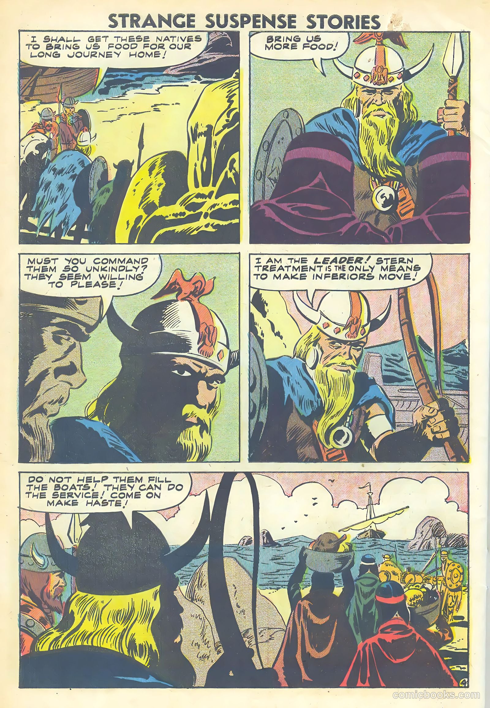 Strange Suspense Stories #38 — page 32 of 36