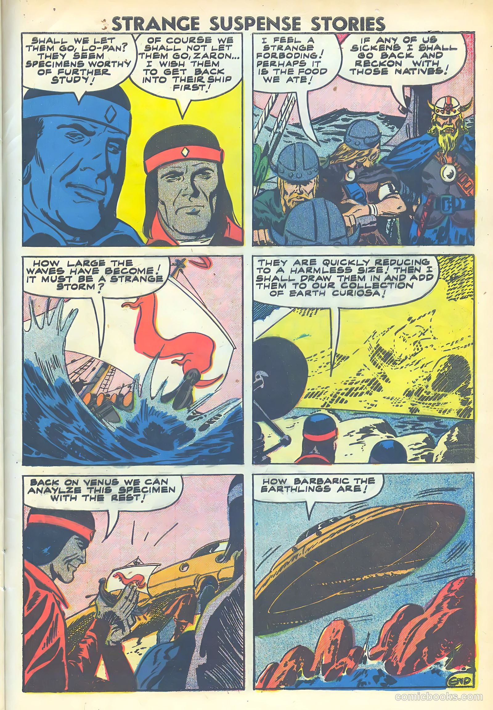 Strange Suspense Stories #38 — page 33 of 36