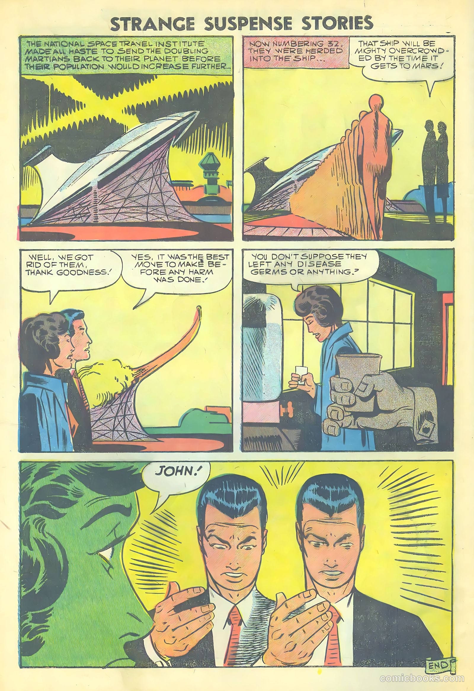 Strange Suspense Stories #39 — page 8 of 36