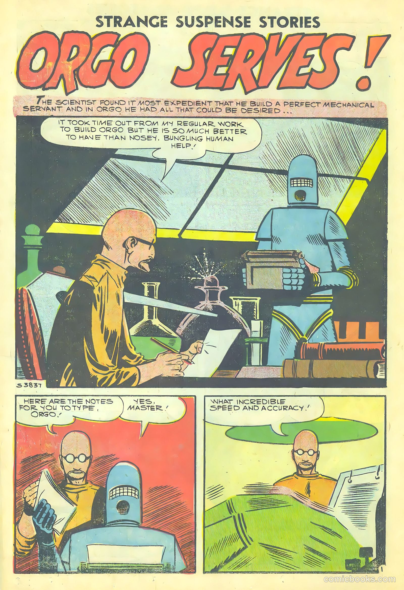 Strange Suspense Stories #39 — page 14 of 36
