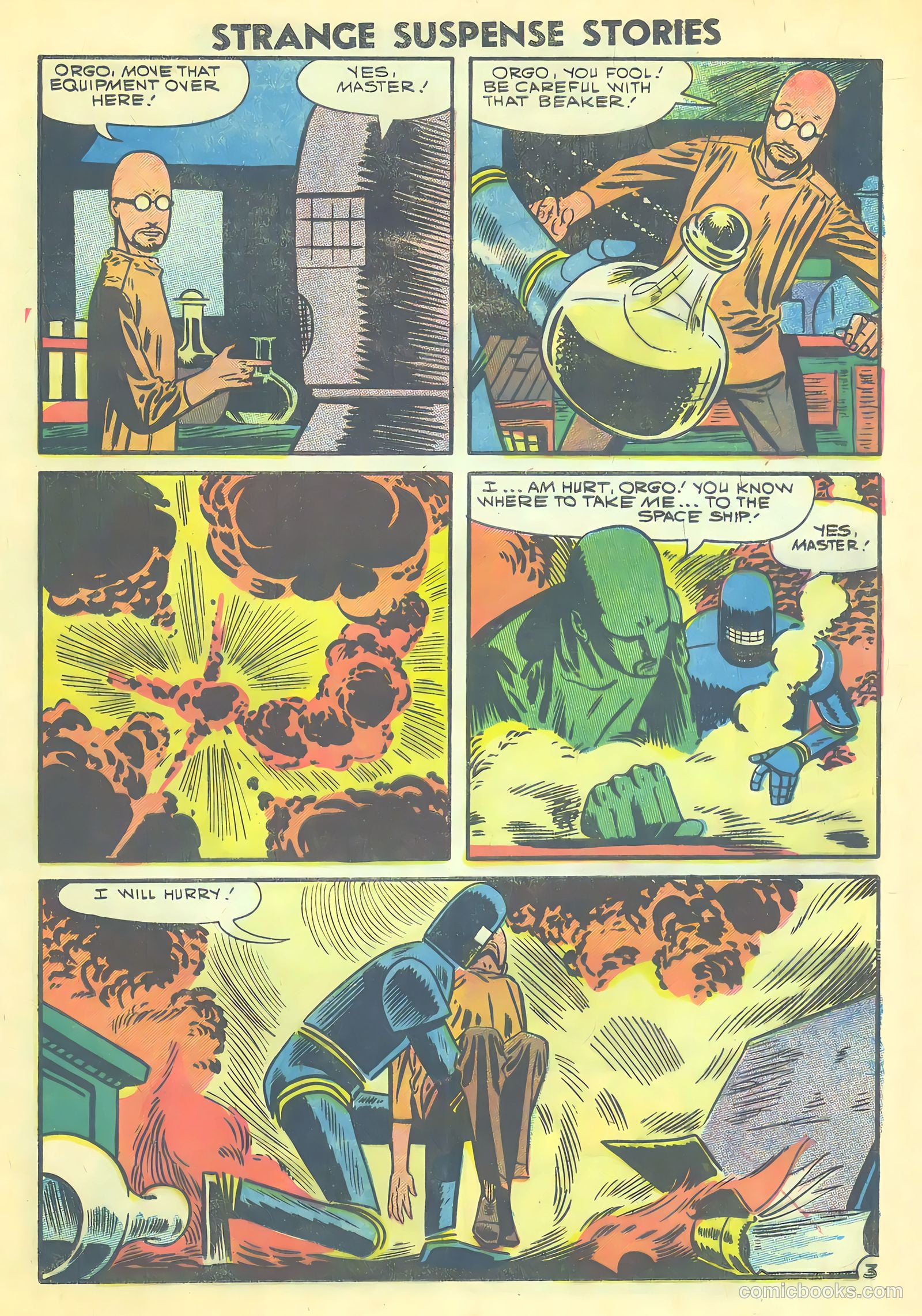 Strange Suspense Stories #39 — page 17 of 36