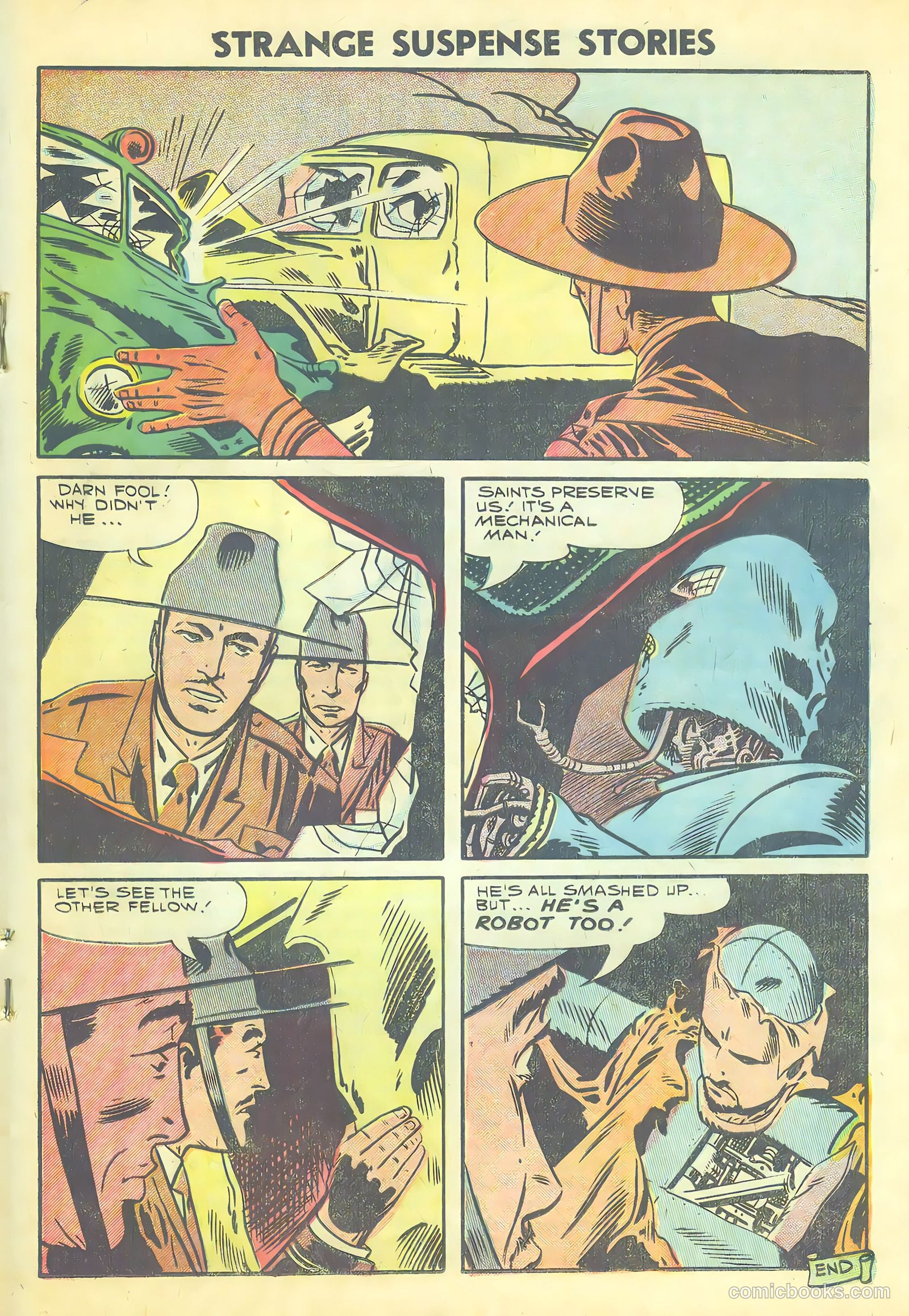 Strange Suspense Stories #39 — page 19 of 36