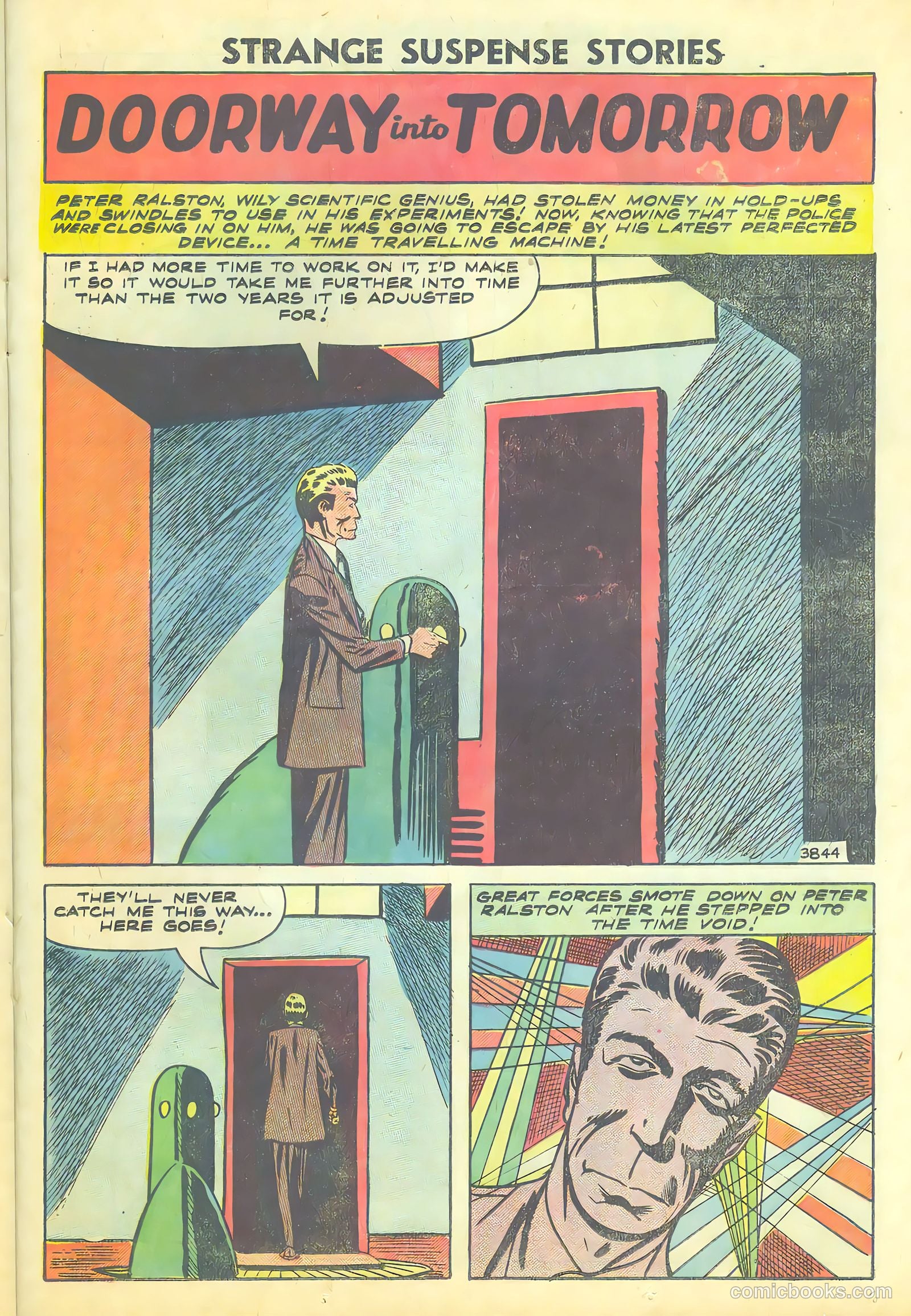 Strange Suspense Stories #39 — page 23 of 36