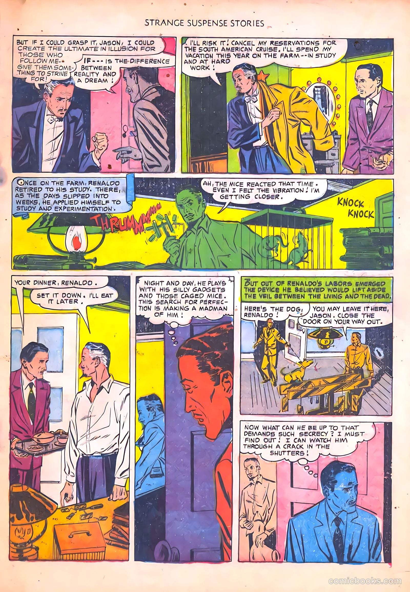 Strange Suspense Stories #4 — page 17 of 36
