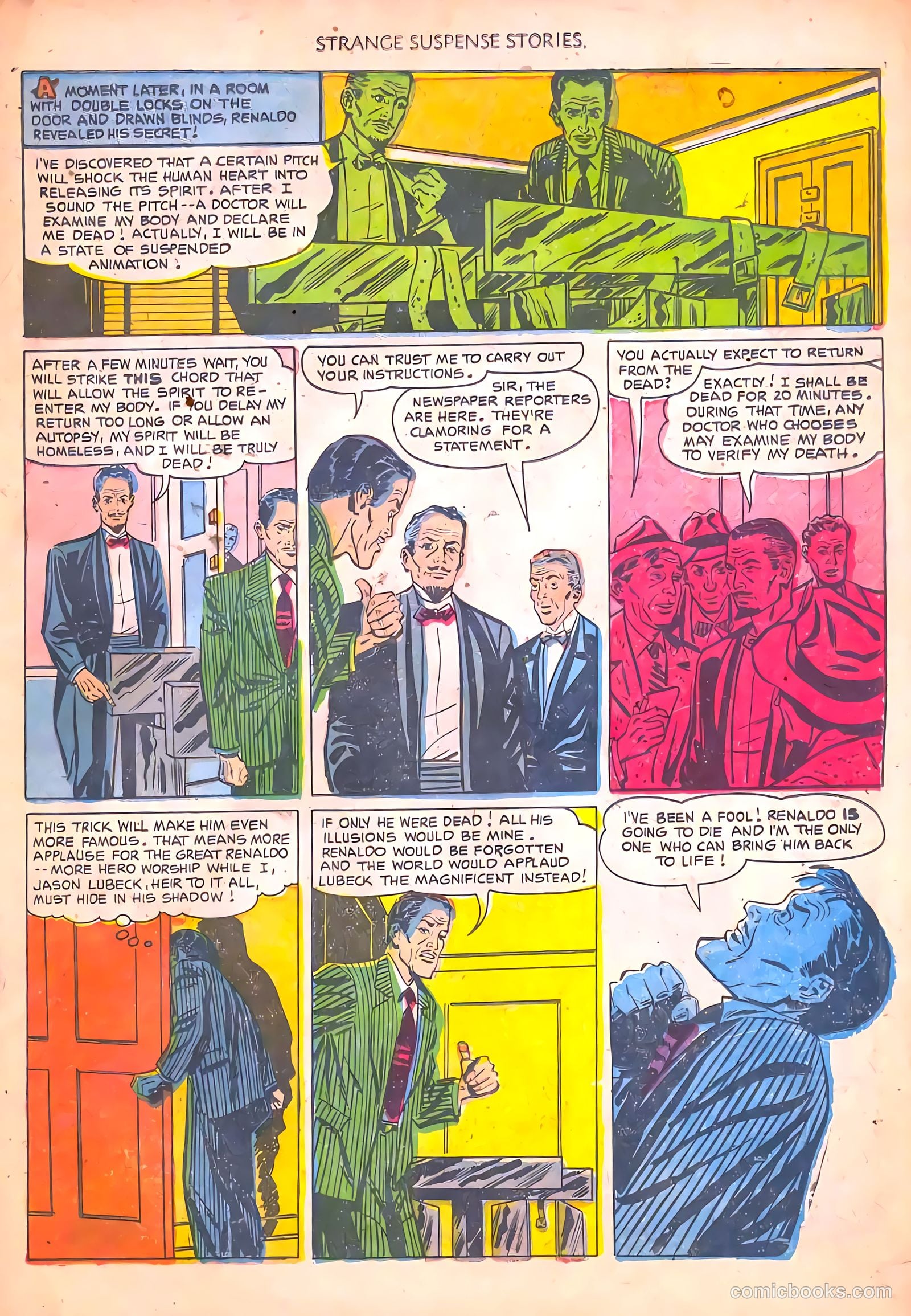 Strange Suspense Stories #4 — page 19 of 36