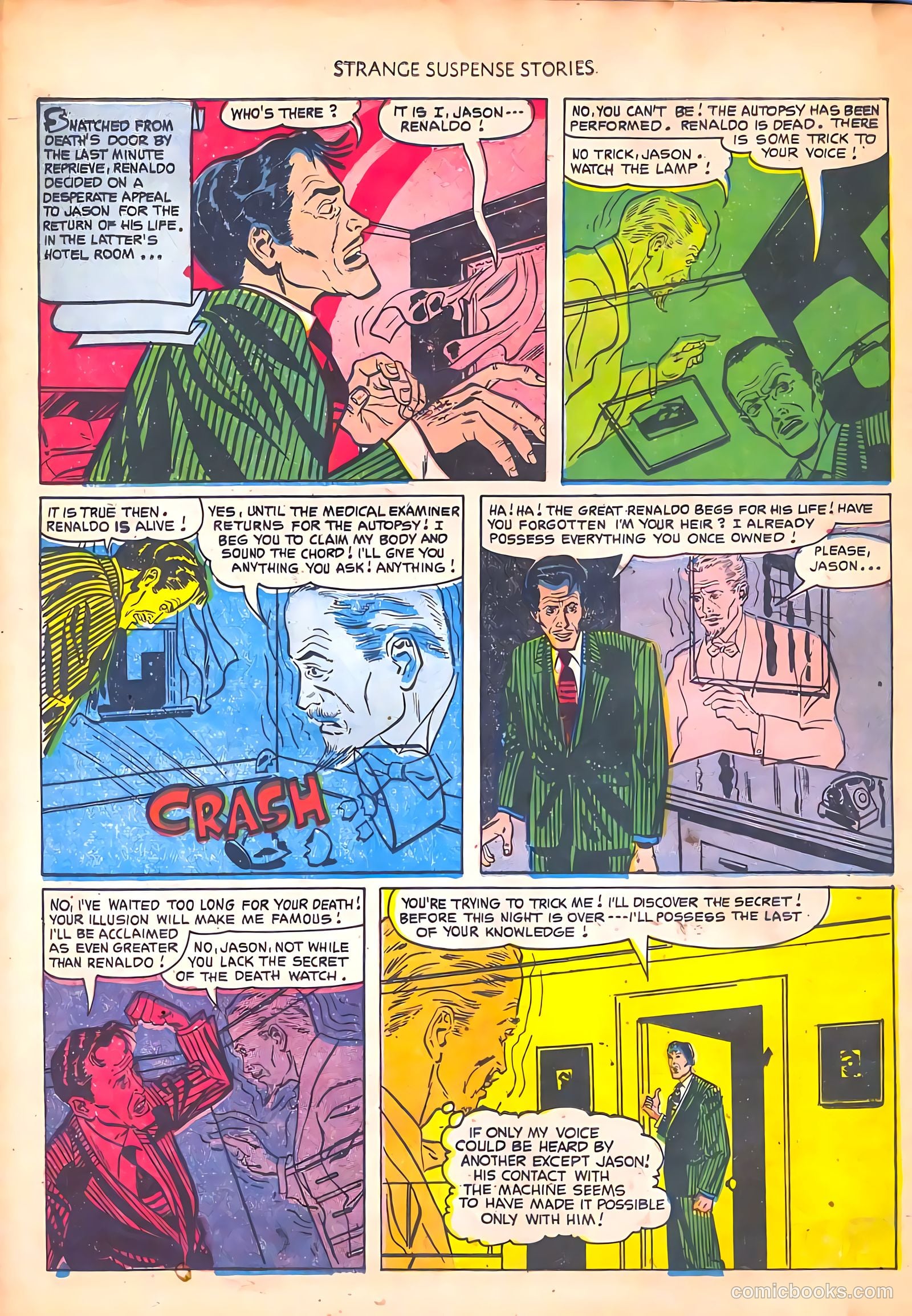 Strange Suspense Stories #4 — page 22 of 36
