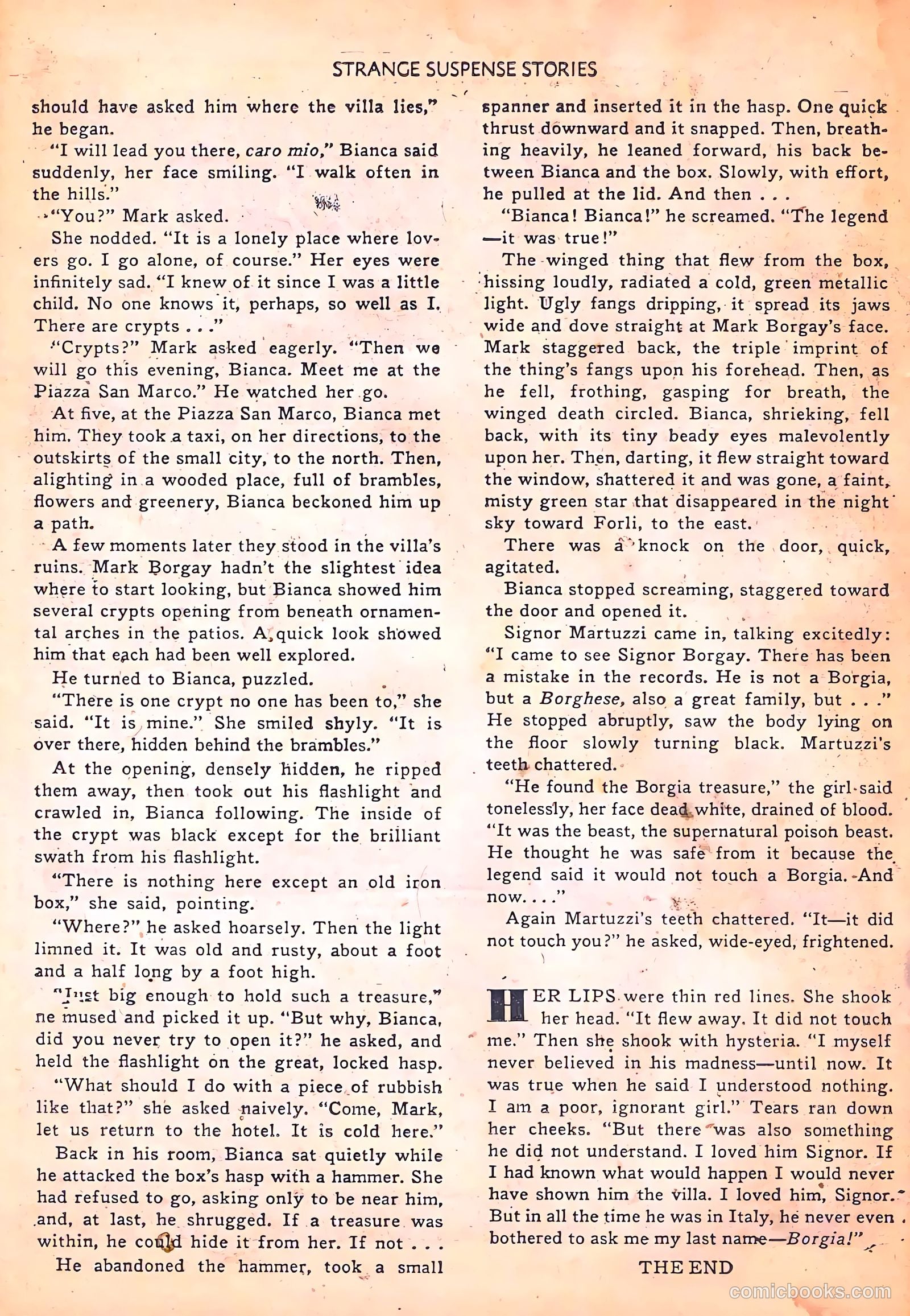 Strange Suspense Stories #4 — page 26 of 36
