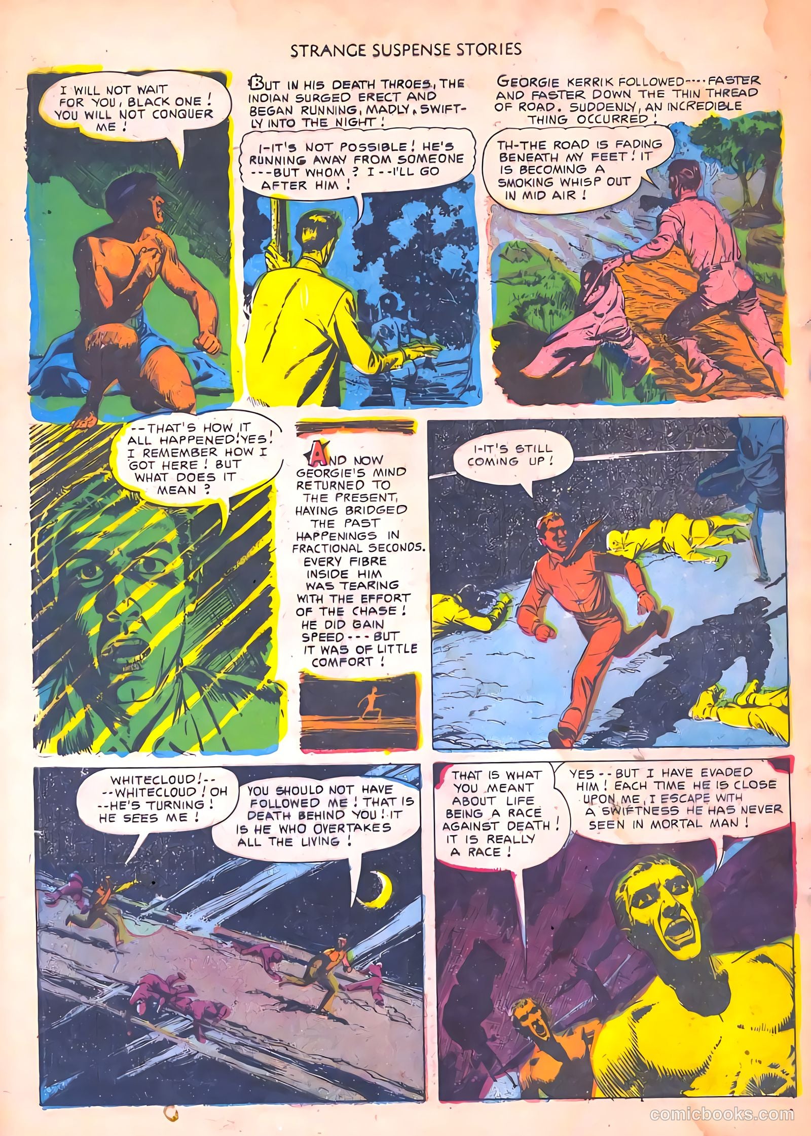 Strange Suspense Stories #4 — page 32 of 36