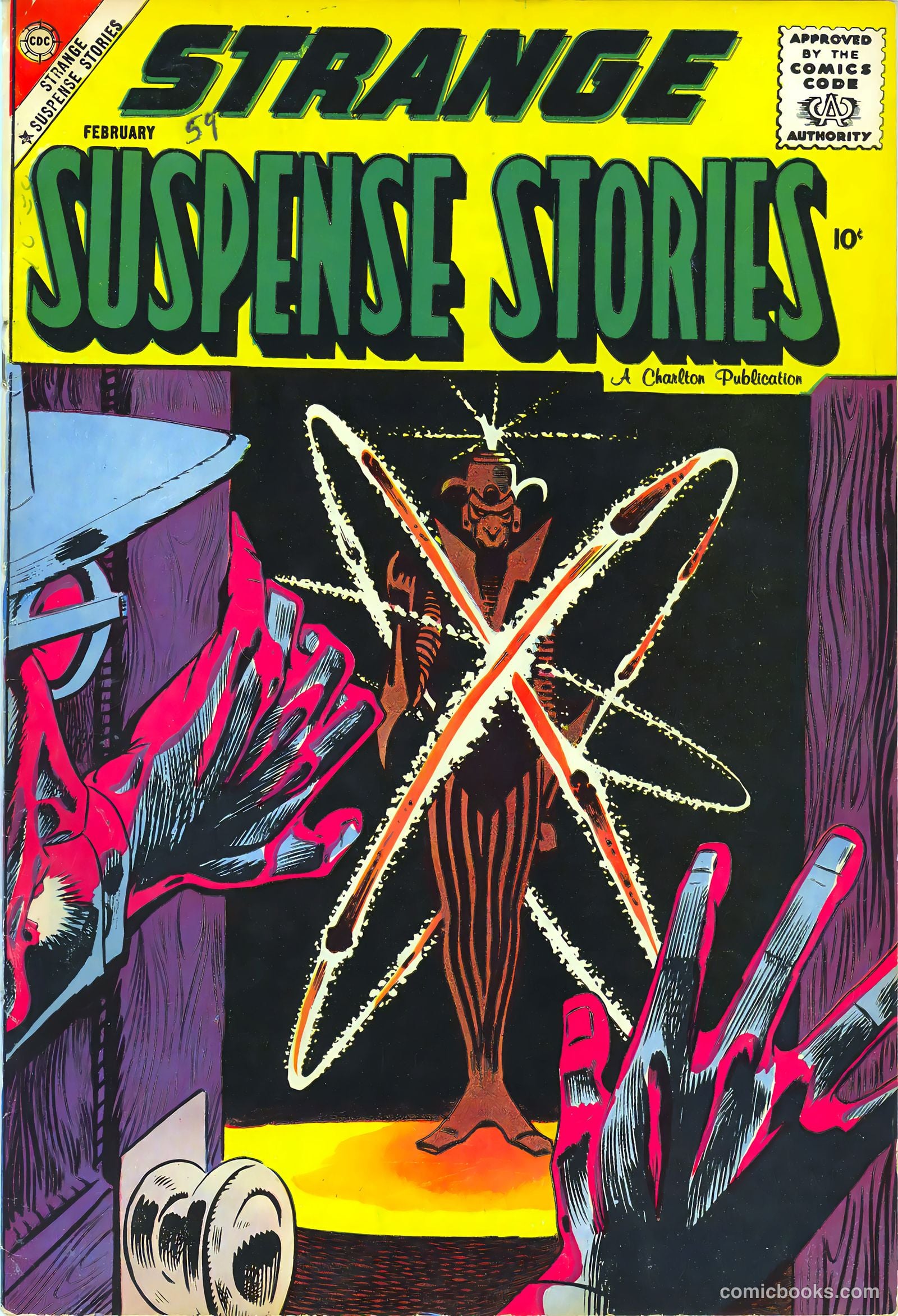 Strange Suspense Stories #40 — page 1 of 36