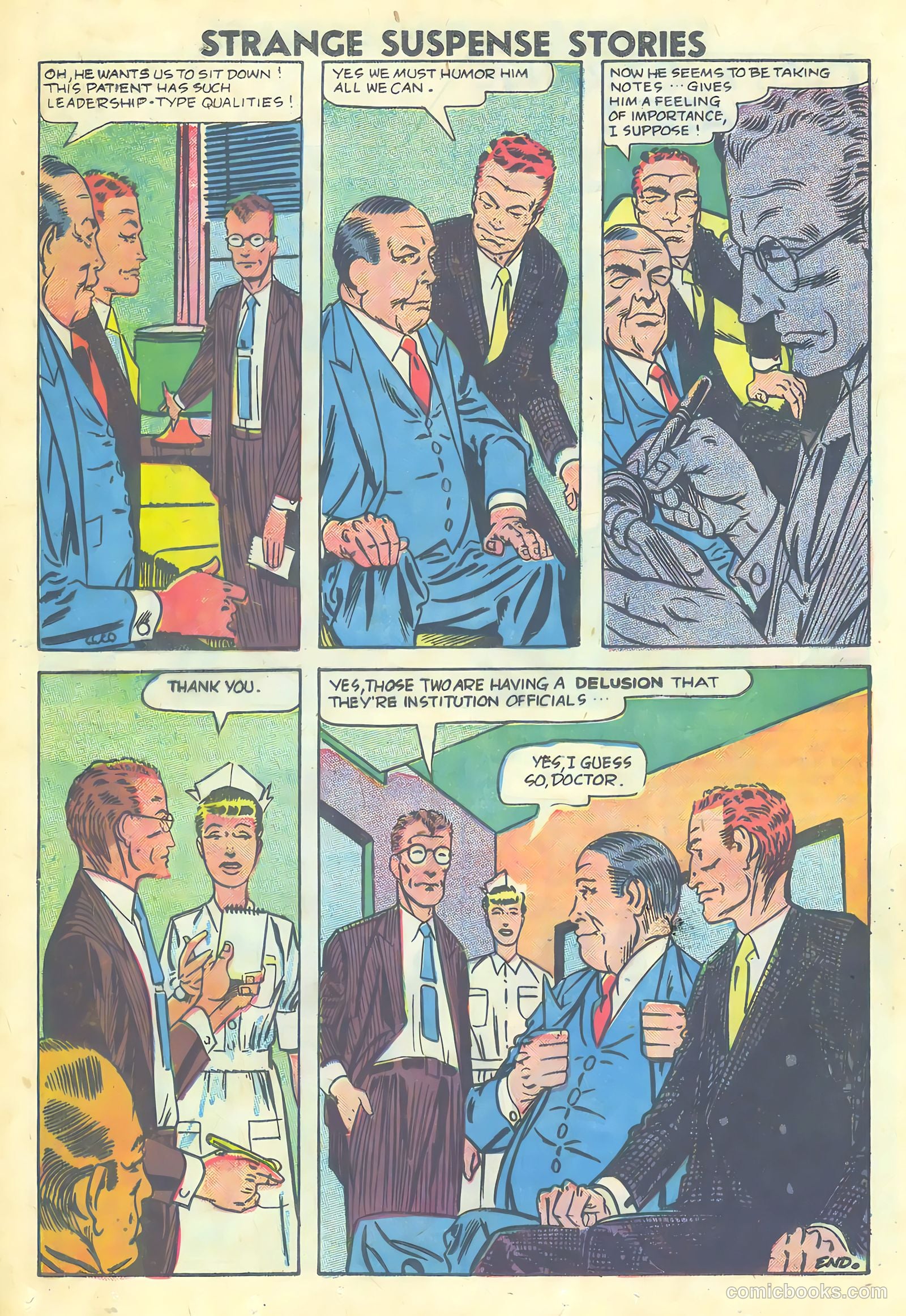 Strange Suspense Stories #40 — page 12 of 36