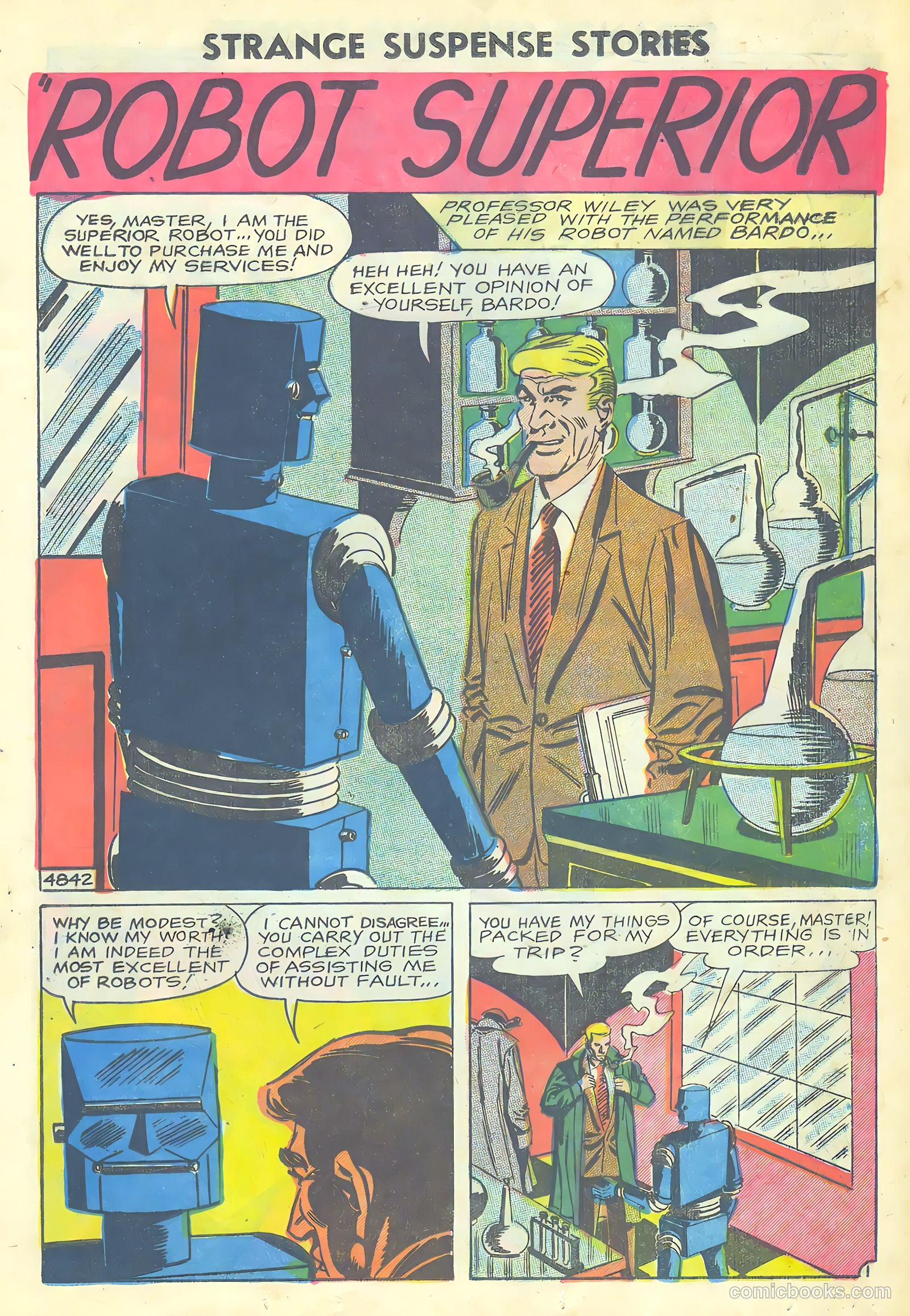 Strange Suspense Stories #40 — page 13 of 36