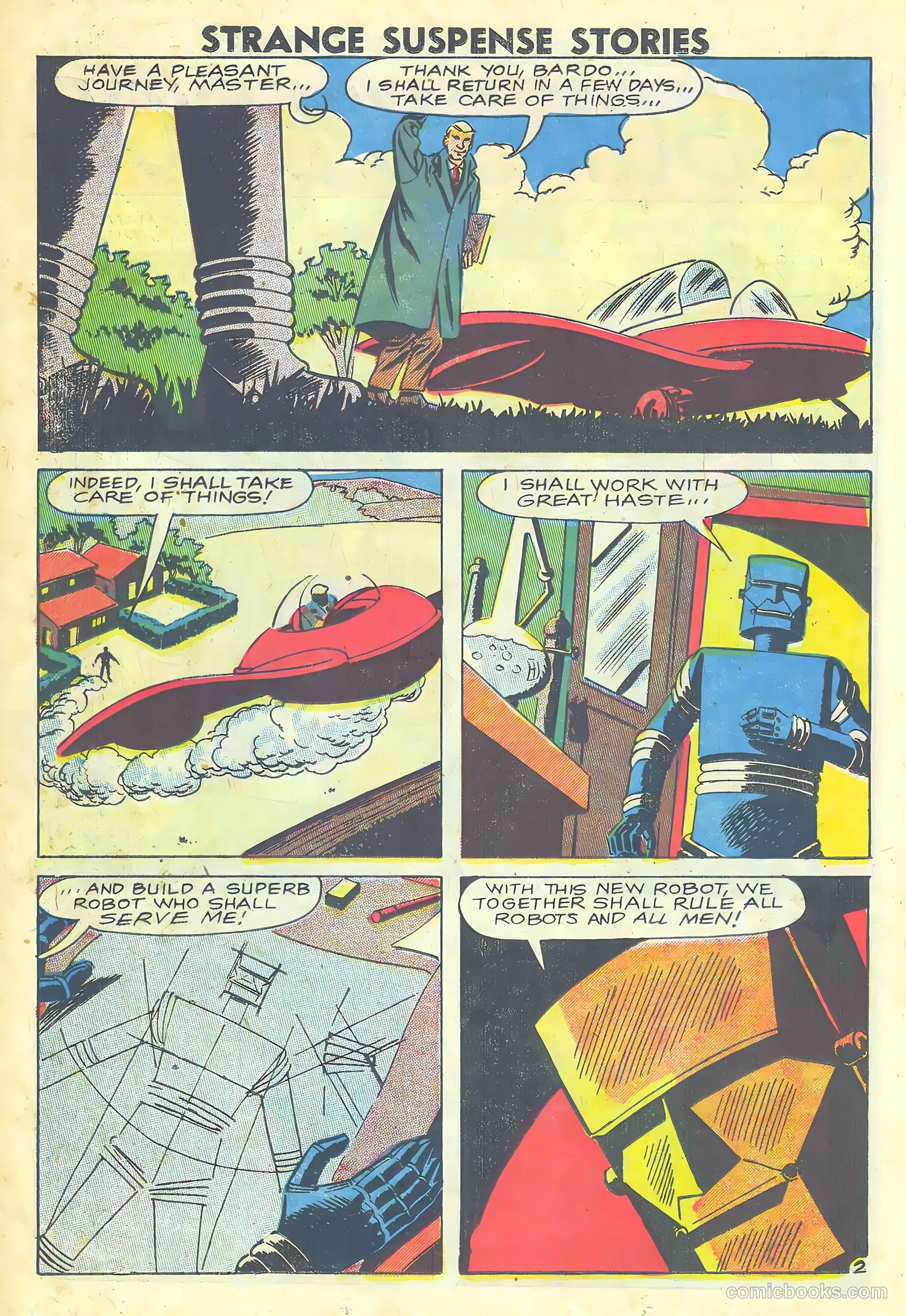 Strange Suspense Stories #40 — page 14 of 36