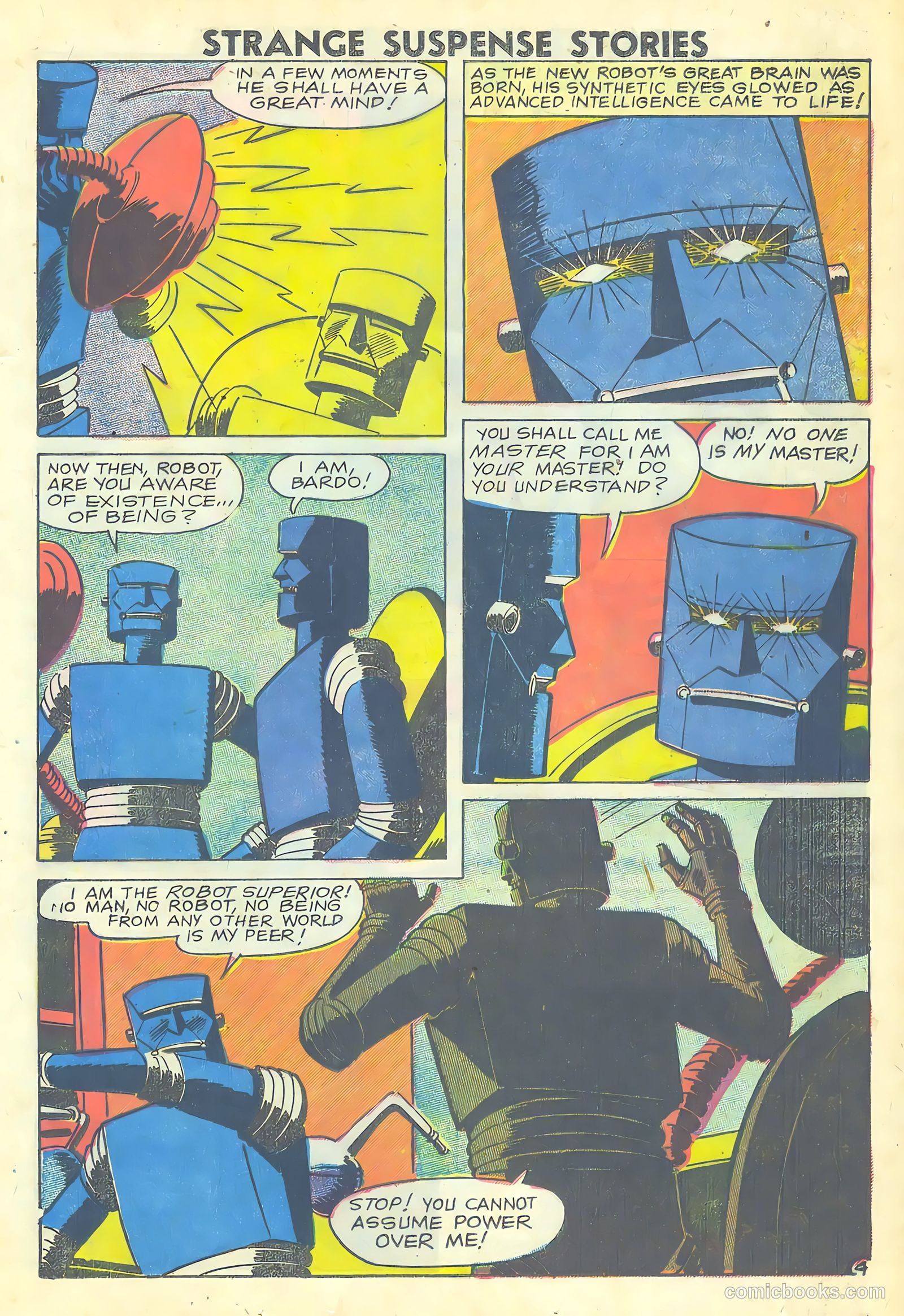 Strange Suspense Stories #40 — page 17 of 36