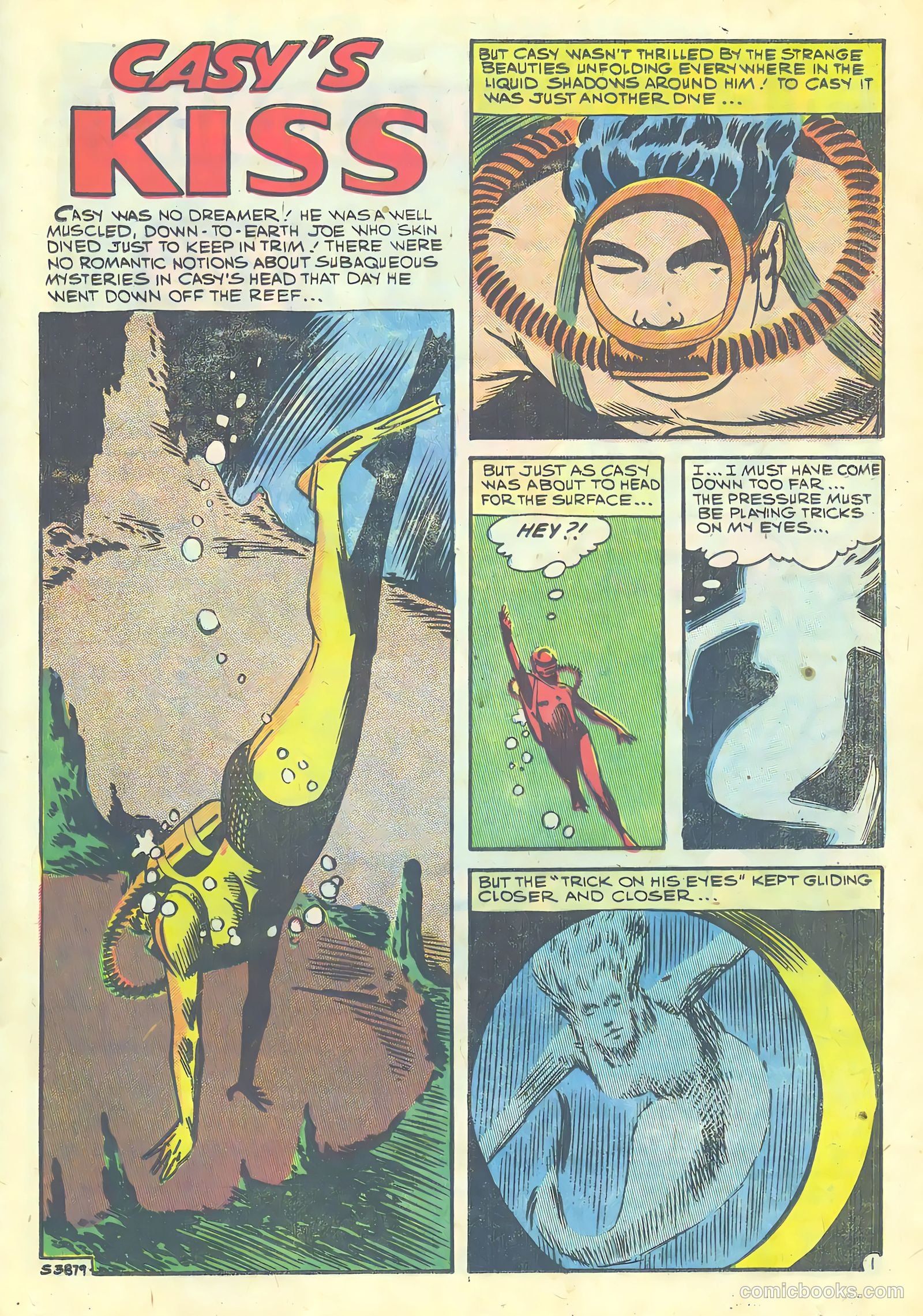 Strange Suspense Stories #40 — page 21 of 36