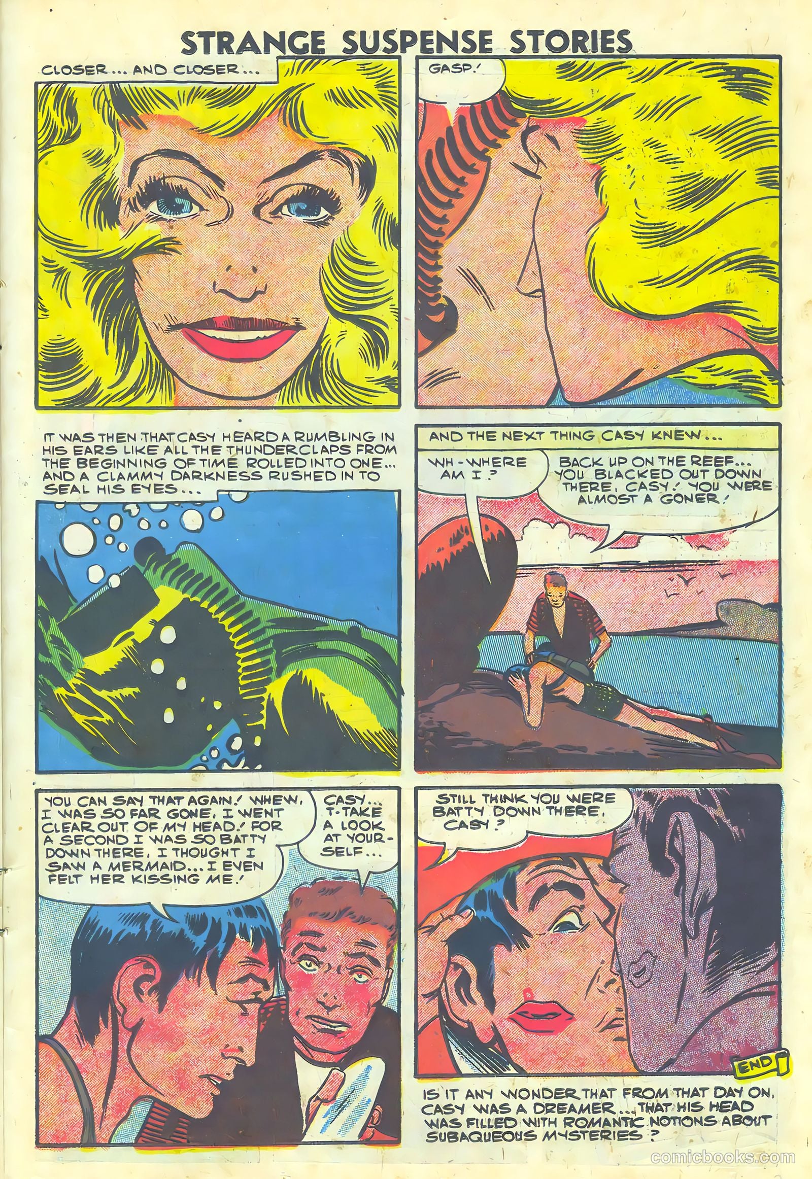 Strange Suspense Stories #40 — page 23 of 36