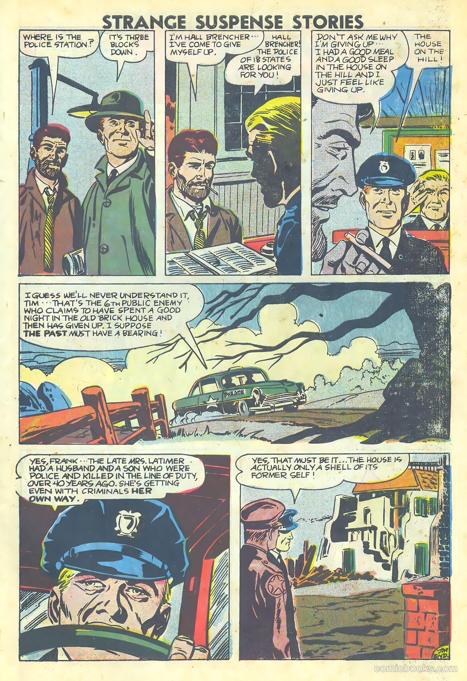 Strange Suspense Stories #40 — page 27 of 36