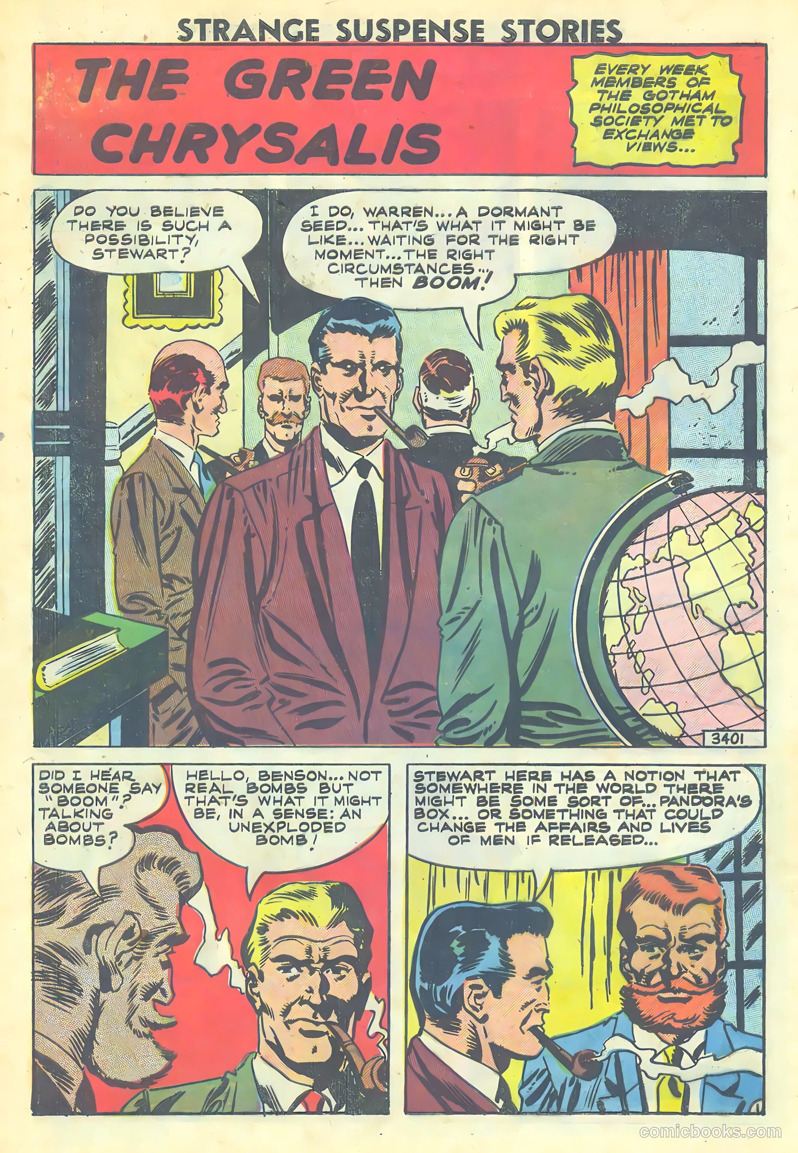 Strange Suspense Stories #40 — page 28 of 36