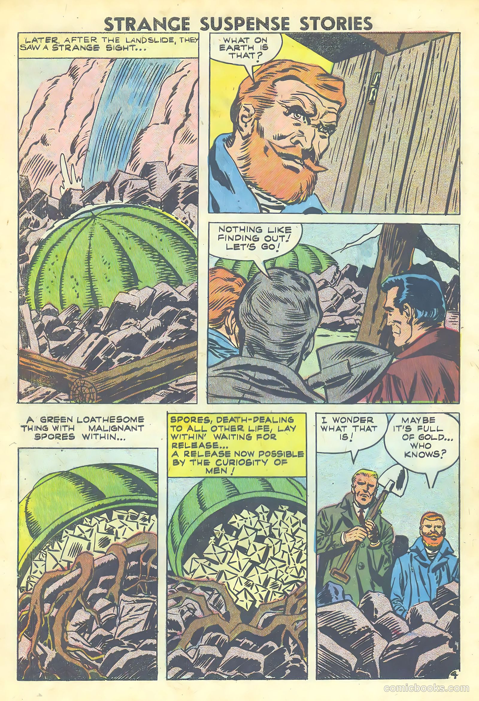 Strange Suspense Stories #40 — page 32 of 36