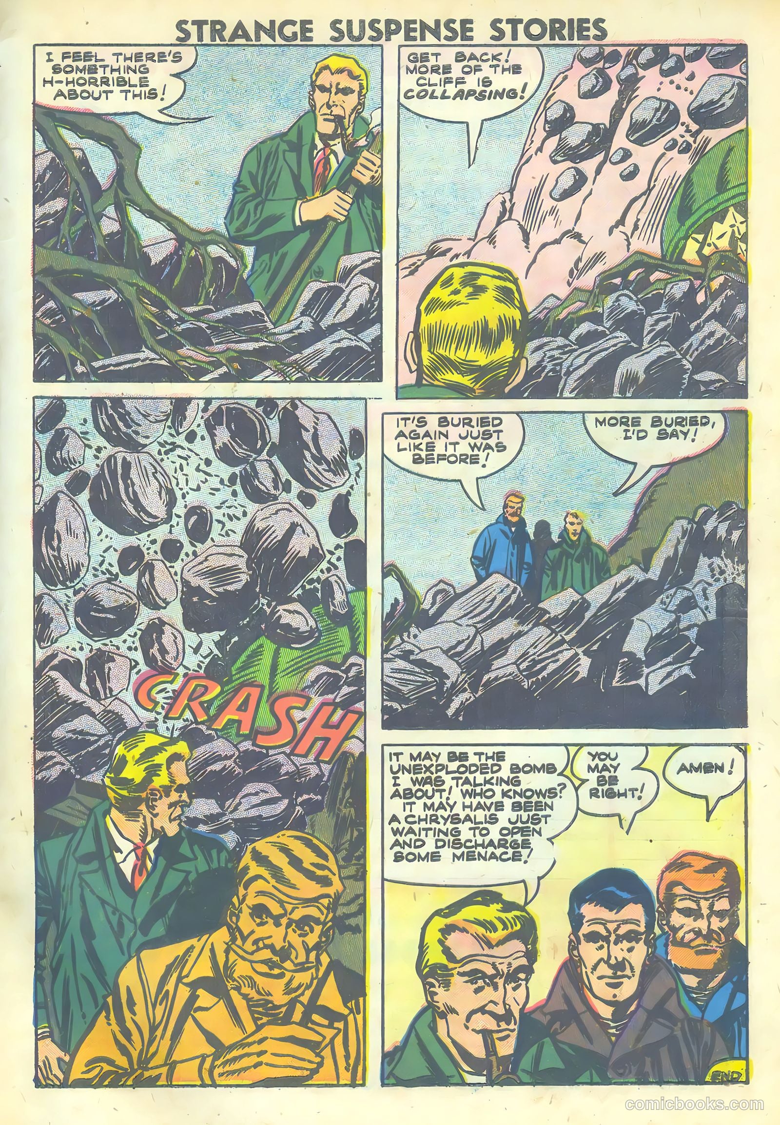 Strange Suspense Stories #40 — page 33 of 36