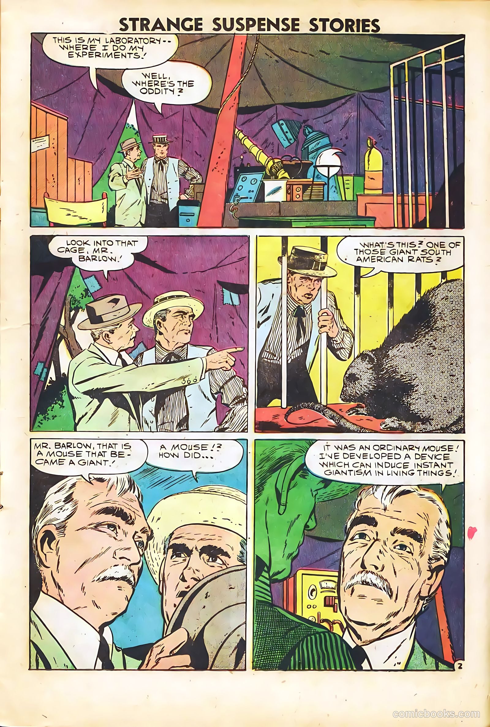 Strange Suspense Stories #41 — page 13 of 36