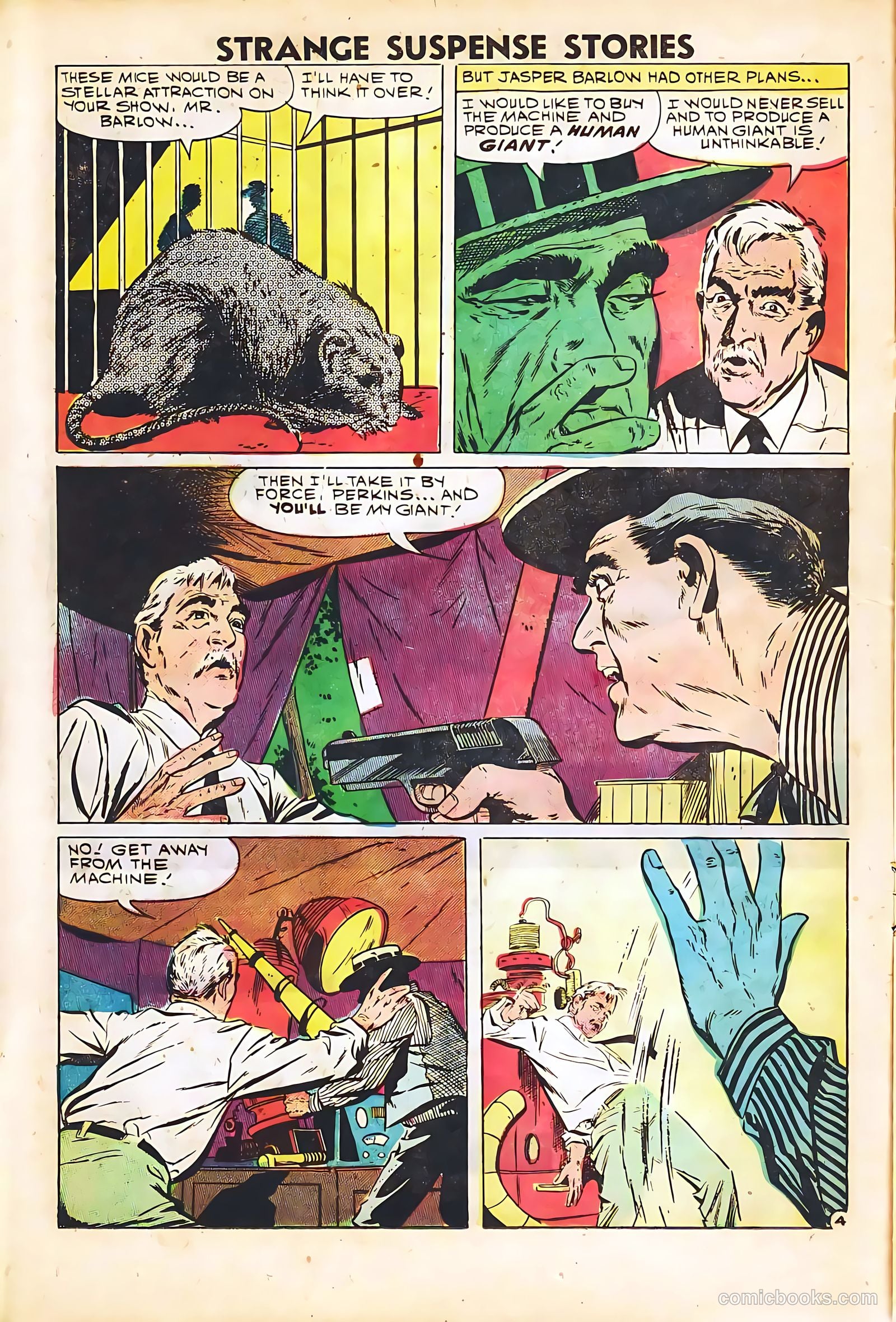 Strange Suspense Stories #41 — page 16 of 36