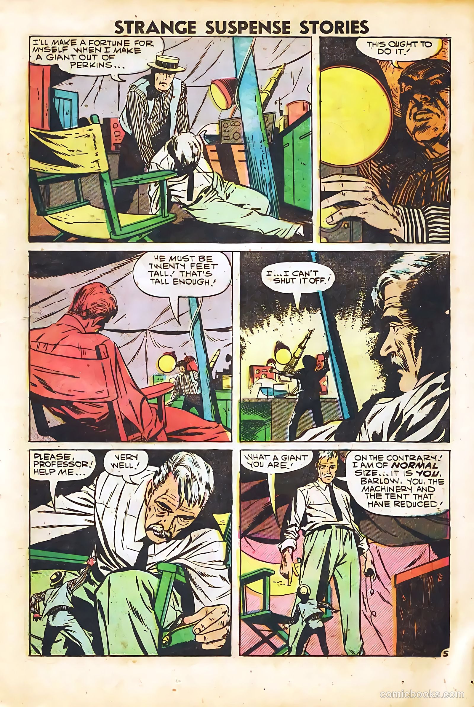 Strange Suspense Stories #41 — page 17 of 36