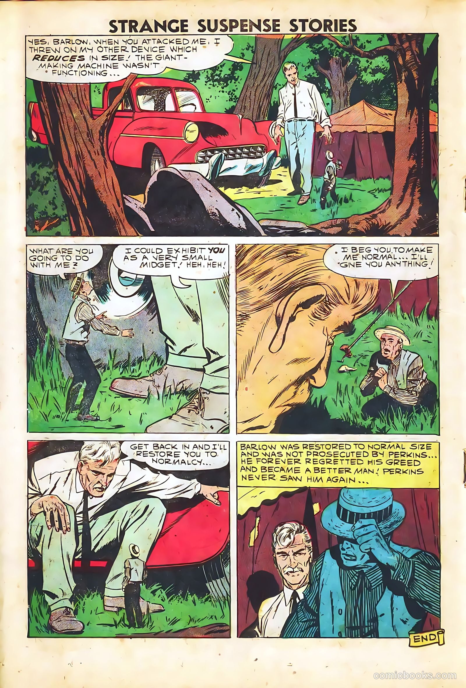 Strange Suspense Stories #41 — page 18 of 36