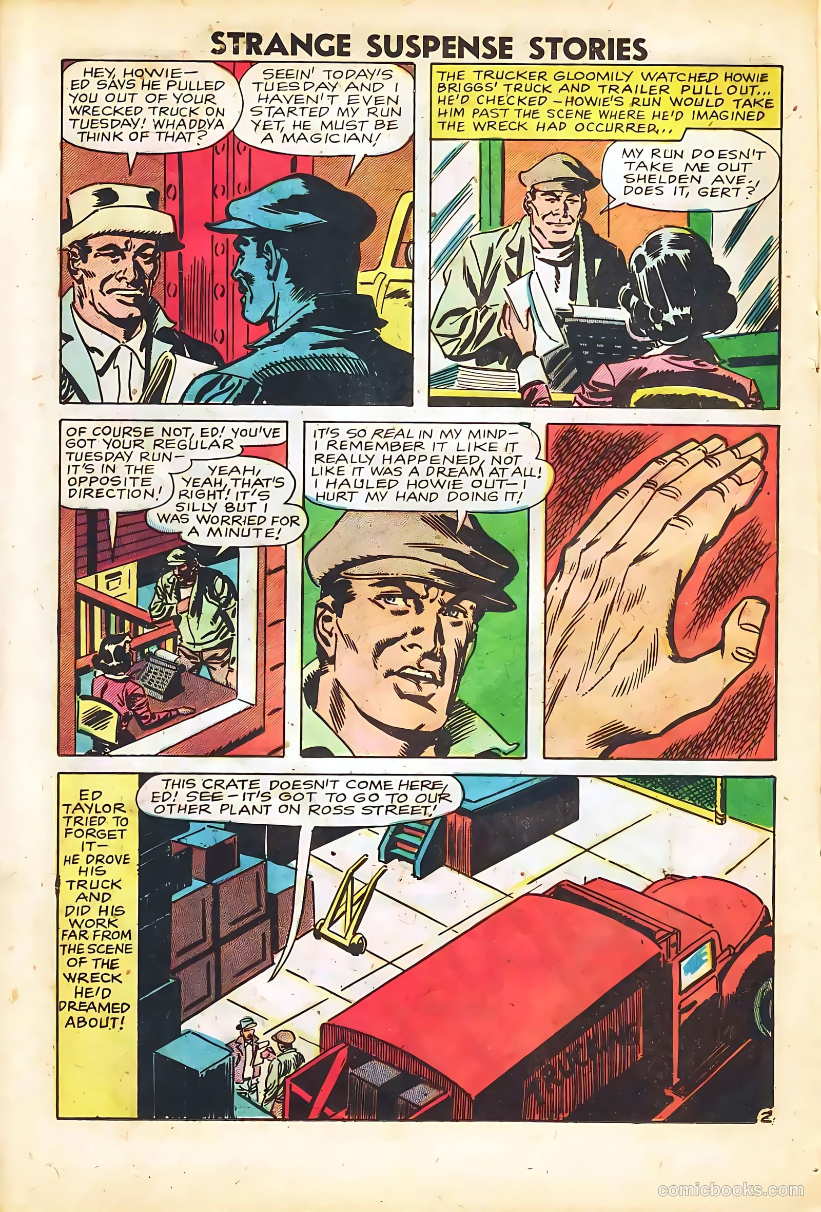 Strange Suspense Stories #41 — page 20 of 36