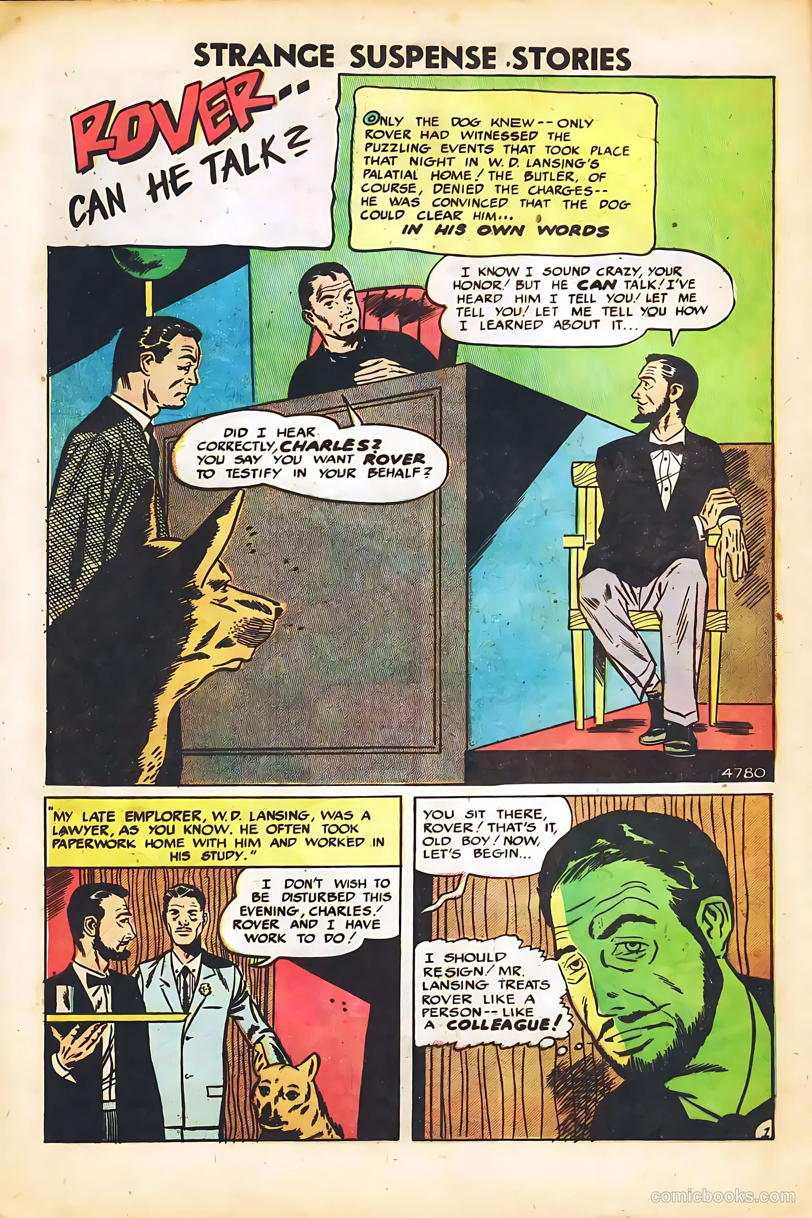 Strange Suspense Stories #41 — page 28 of 36