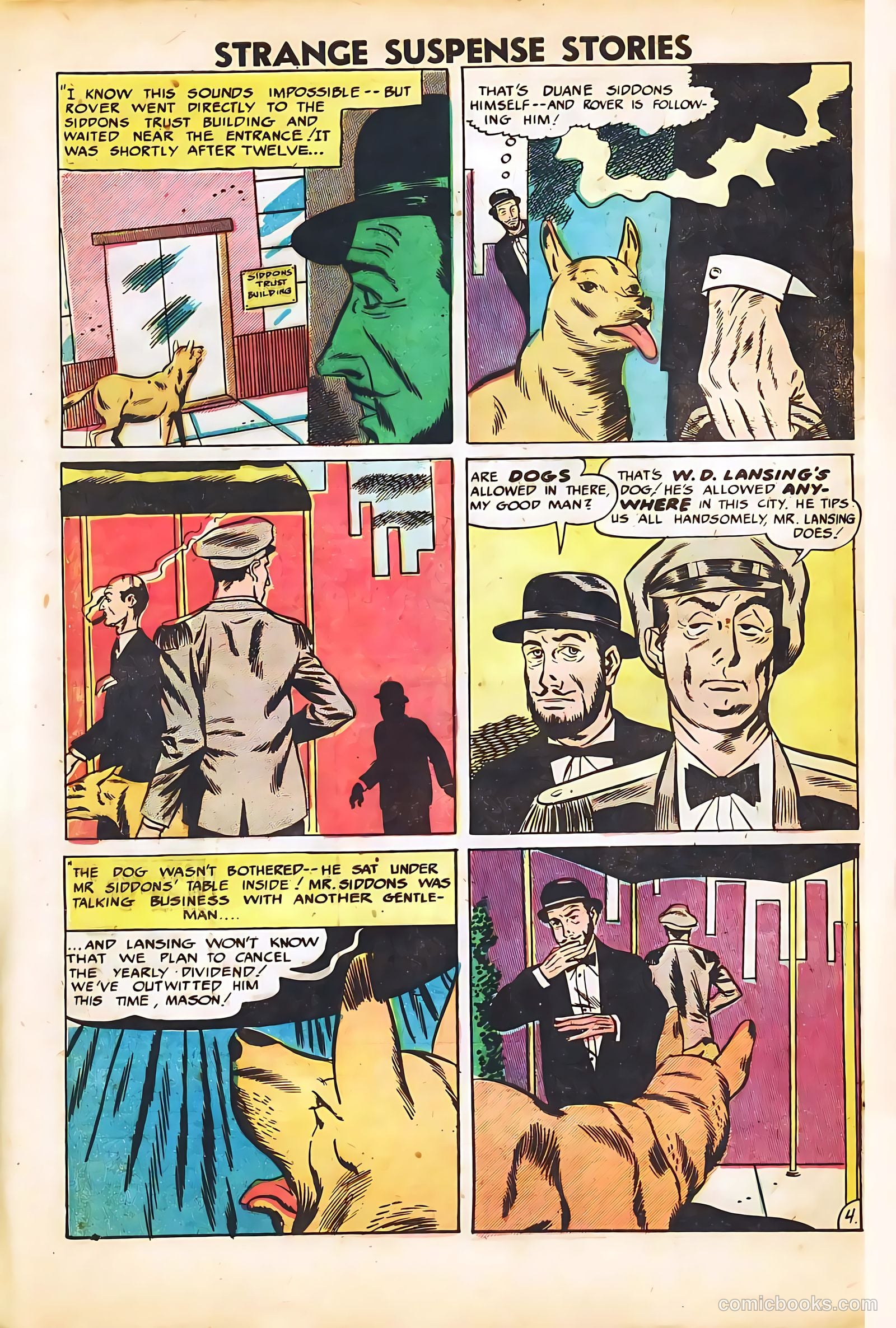 Strange Suspense Stories #41 — page 32 of 36
