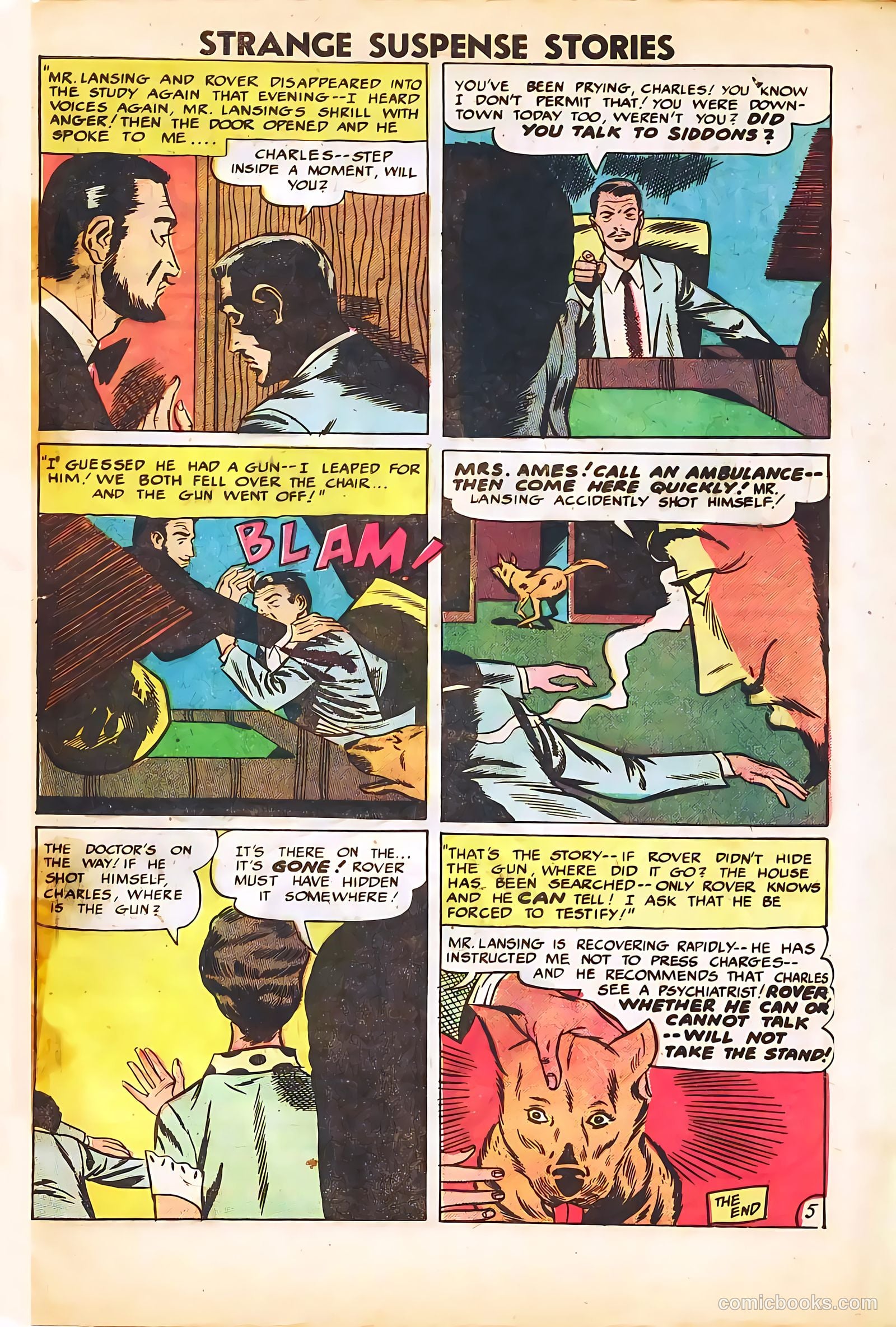 Strange Suspense Stories #41 — page 33 of 36