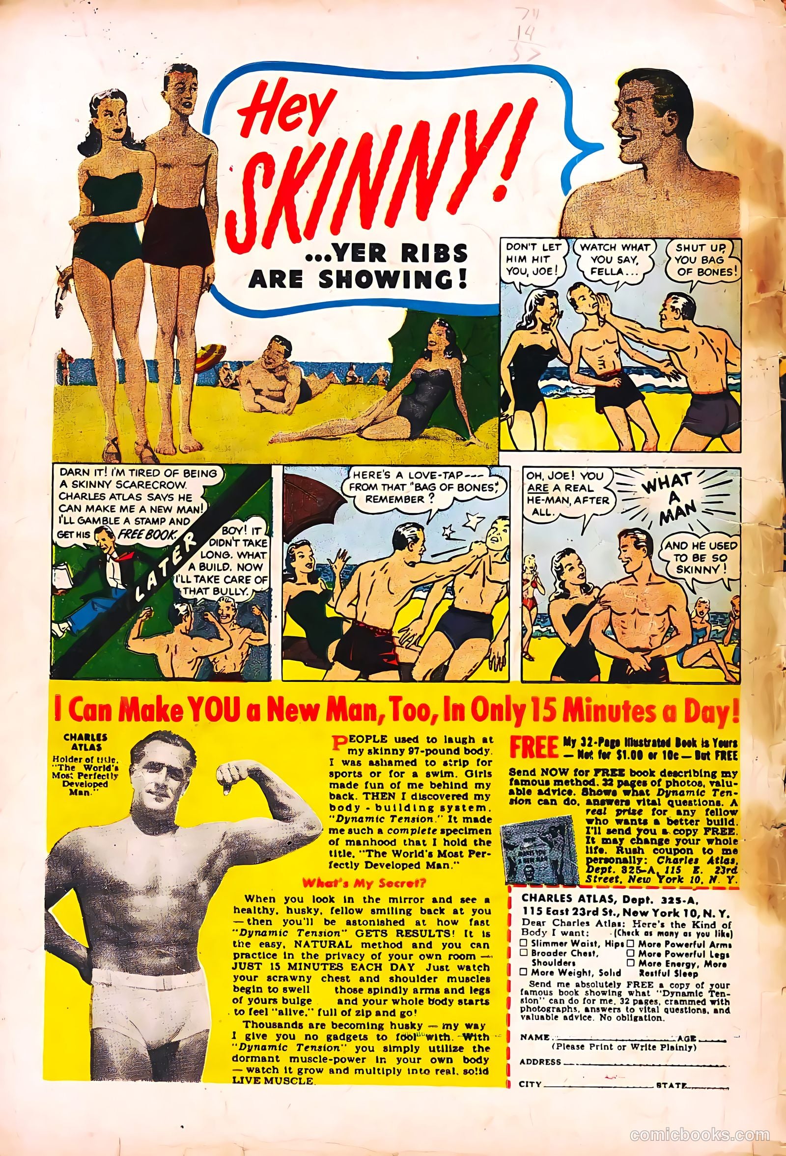 Strange Suspense Stories #41 — page 36 of 36