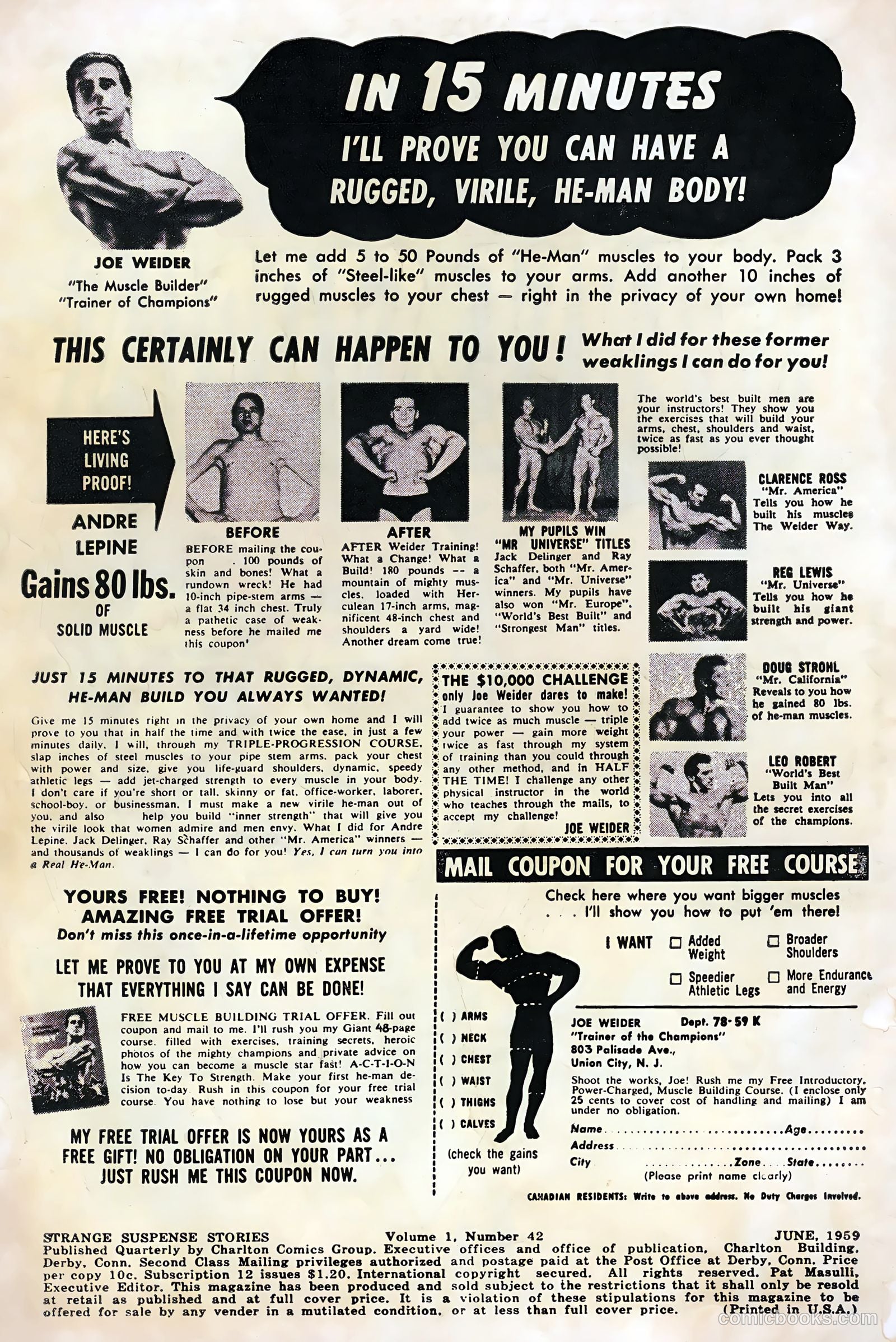 Strange Suspense Stories #42 — page 2 of 36