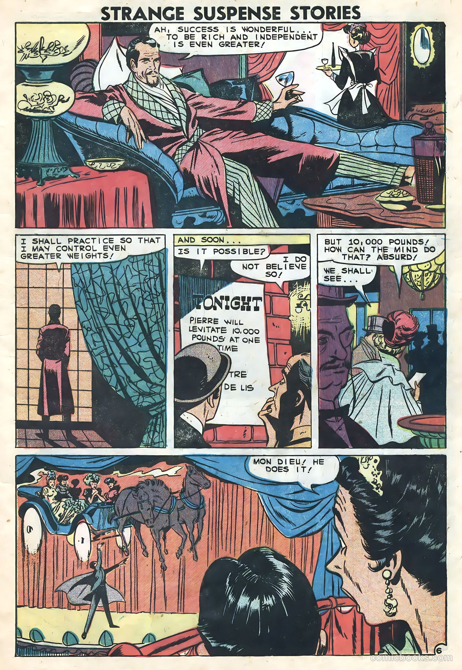 Strange Suspense Stories #42 — page 9 of 36