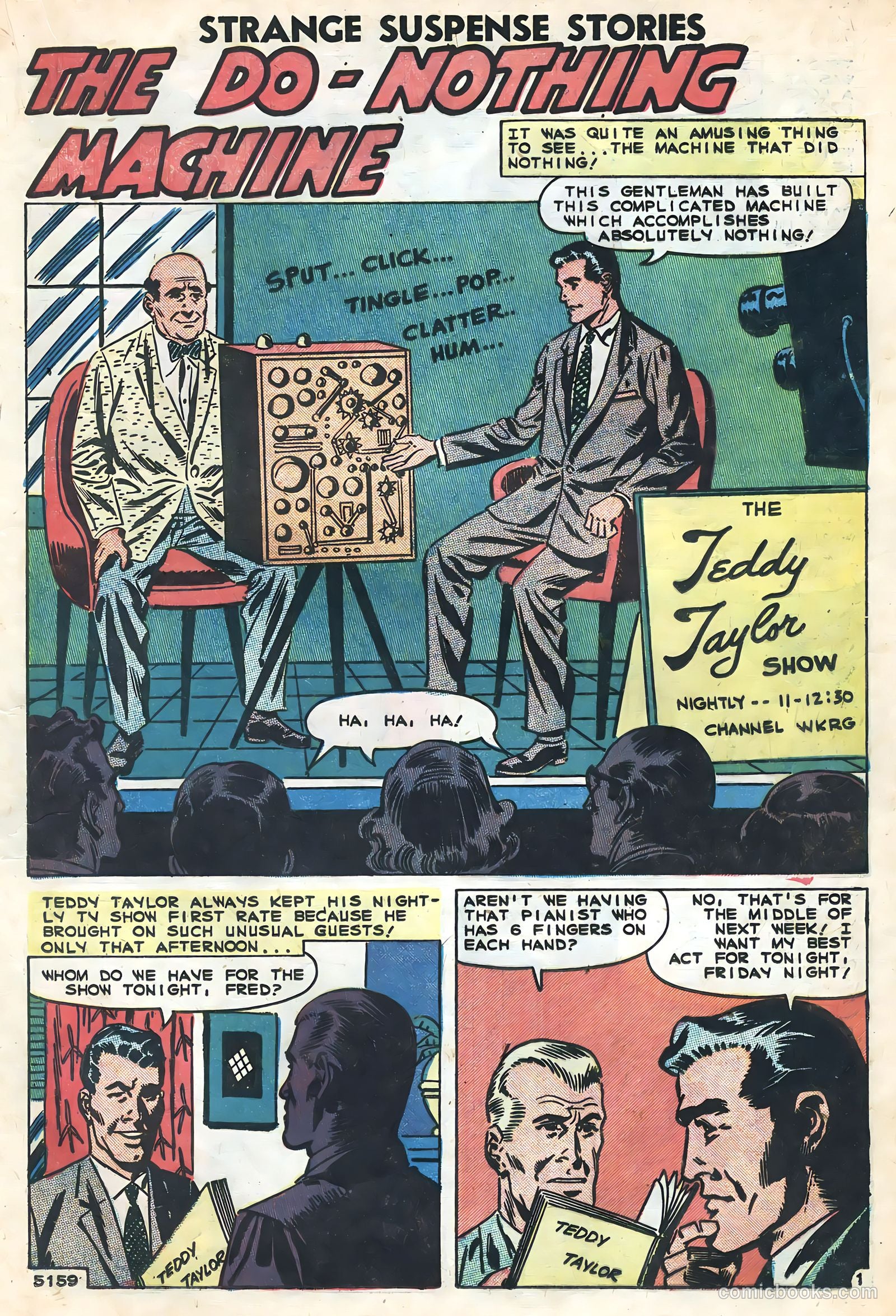 Strange Suspense Stories #42 — page 17 of 36